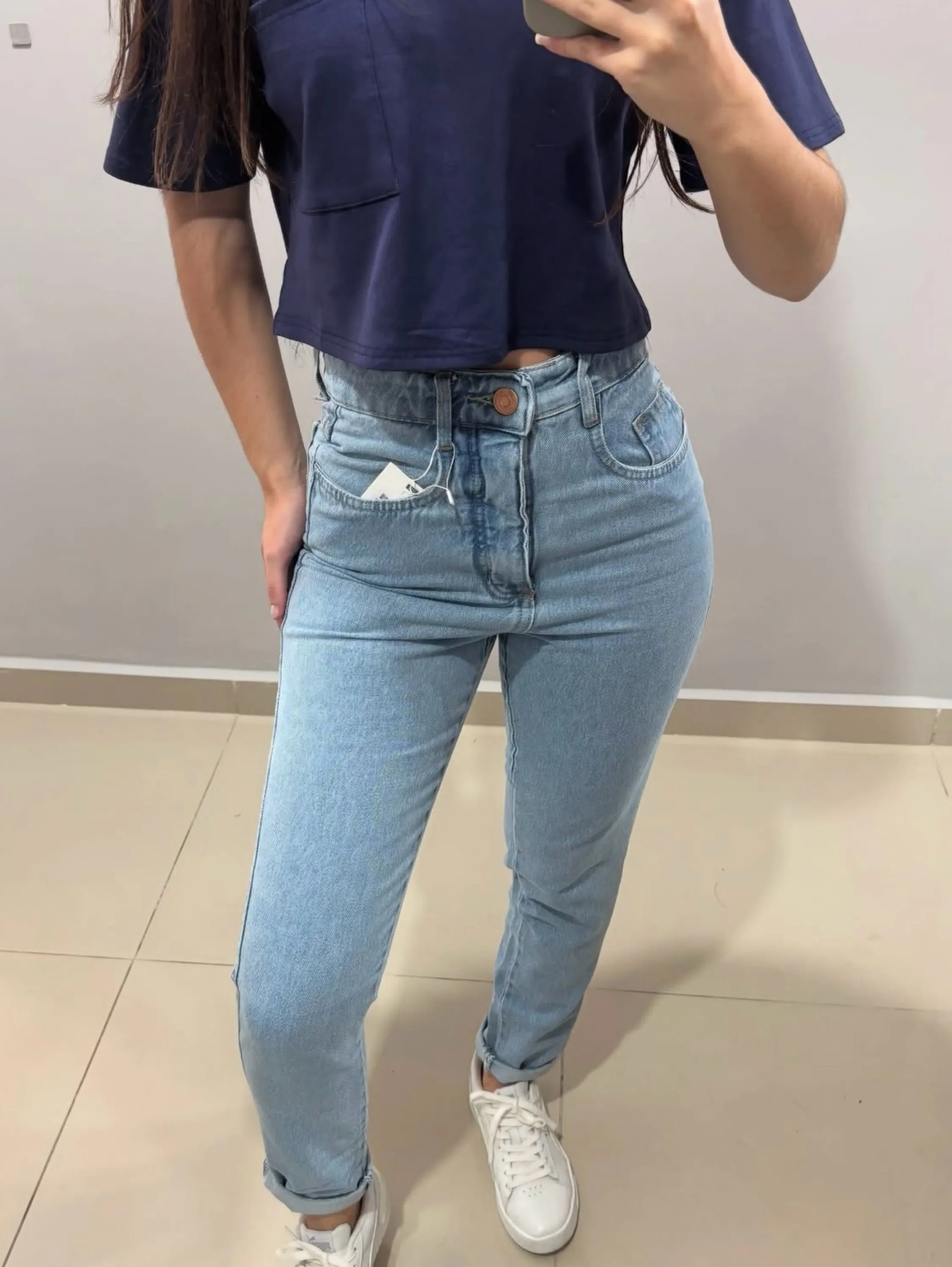 calça MOM