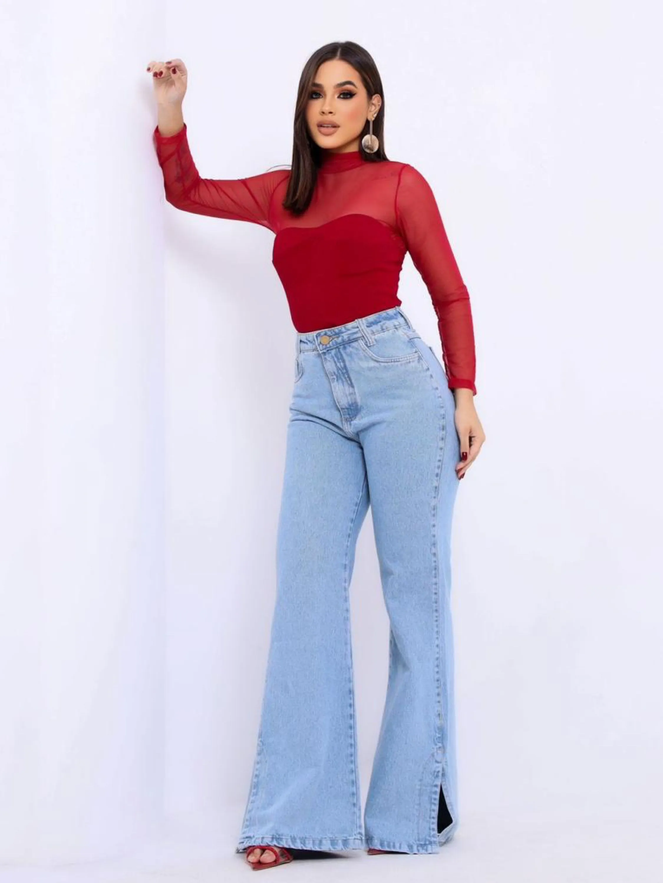 Calça Wide leg