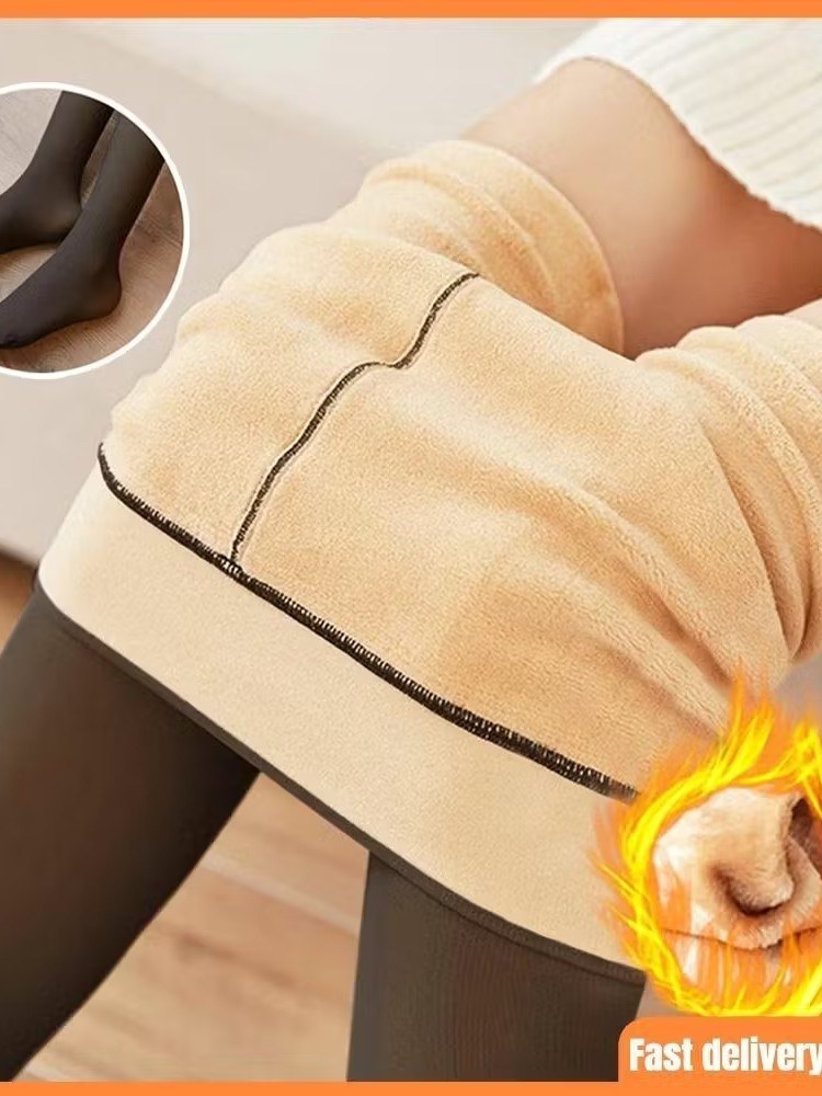 Kit 6 meia calça térmica peluciada forrada