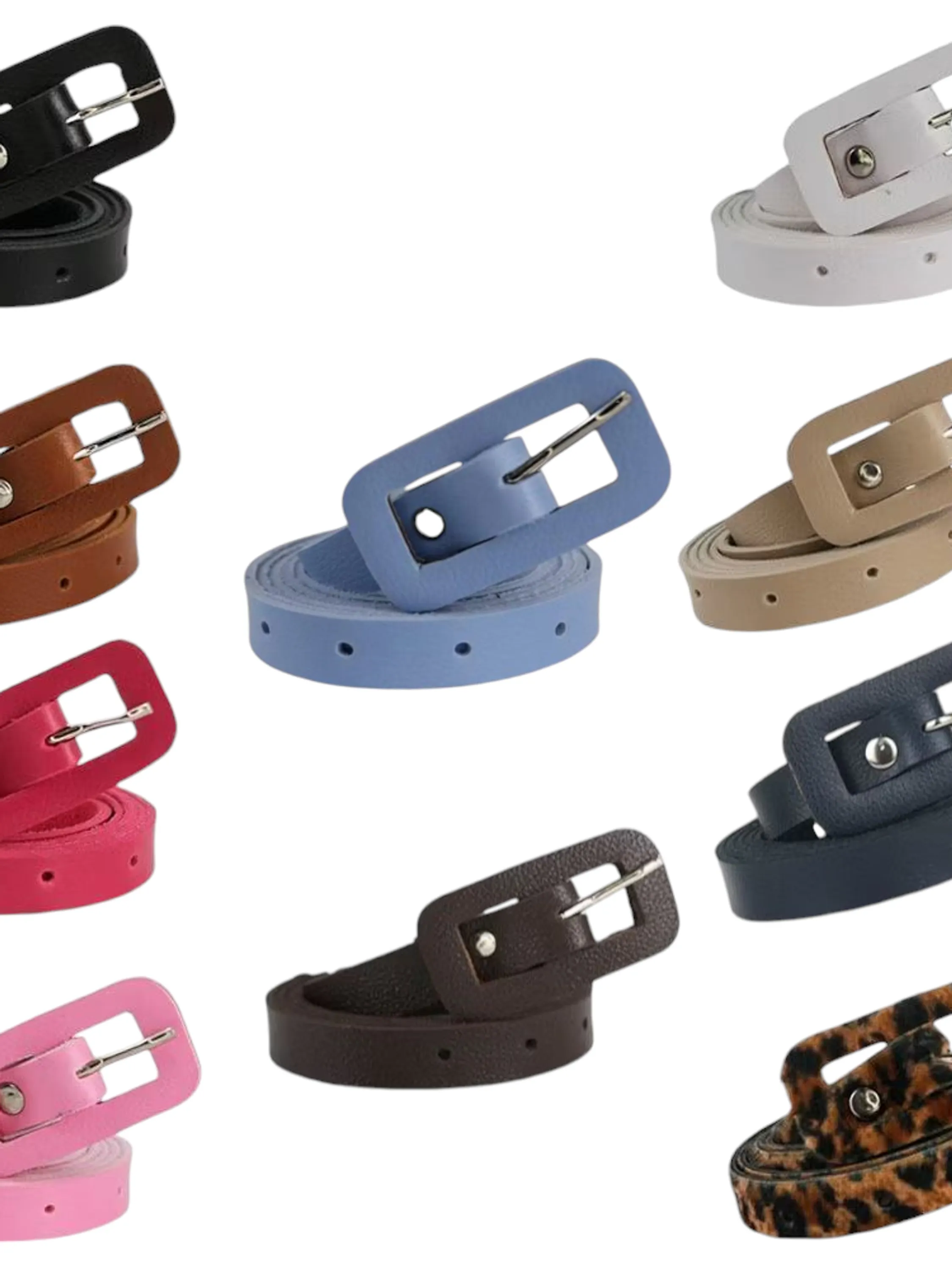 Kits de 10 cintos feminino adulto