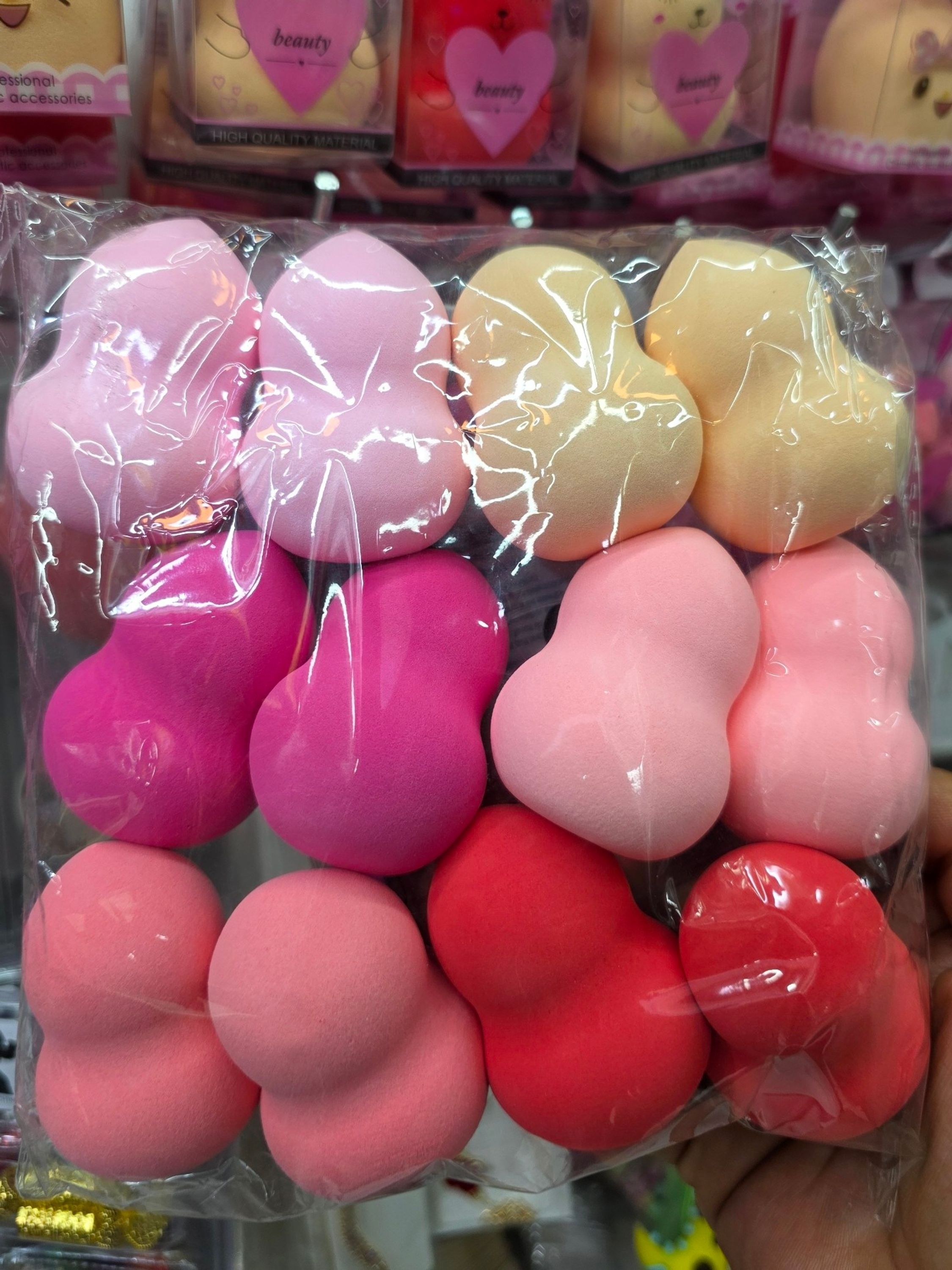 Kit esponja com 12 para base líquida