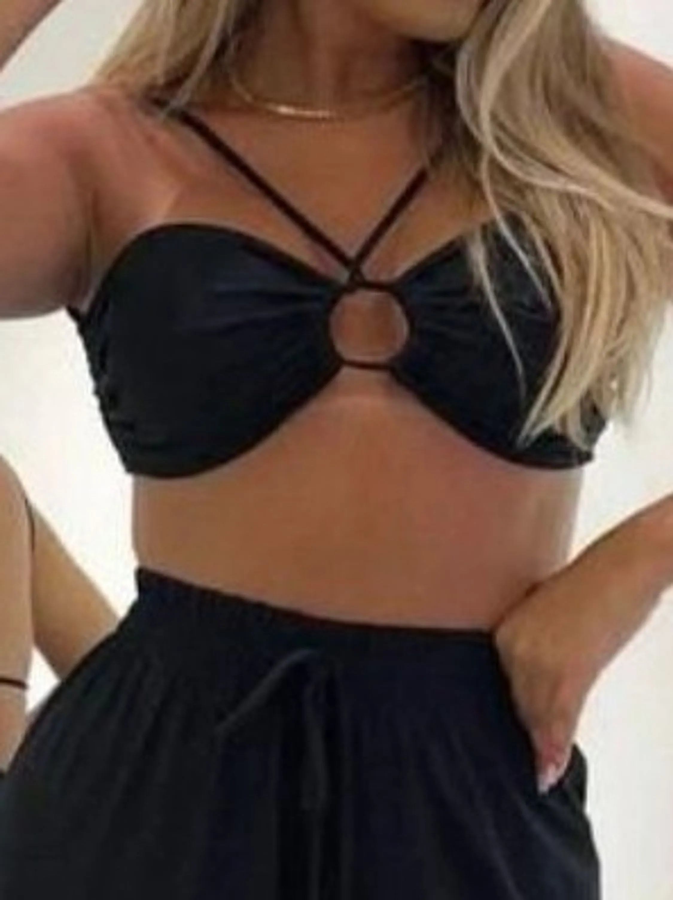 Cropped amarração