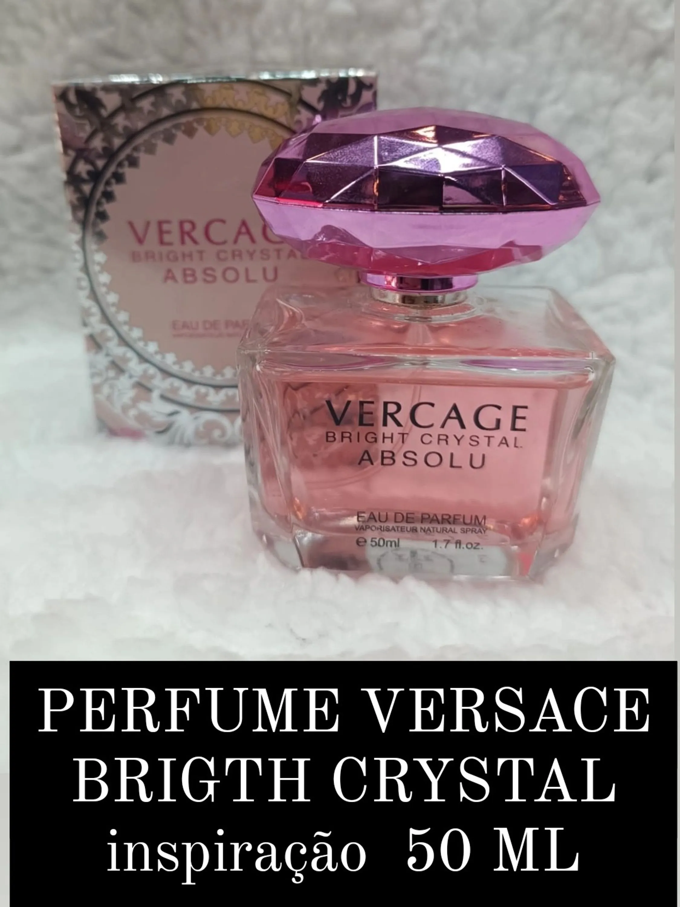 Perfume inspiração Versace  Brigth cristal