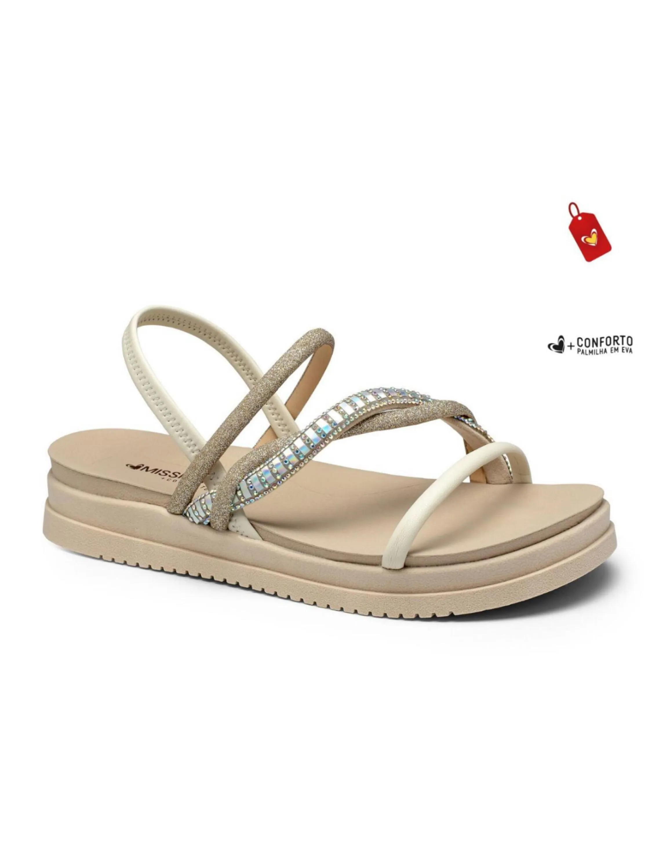 Sandália Papete Mississipi 2024 OFF WHITE