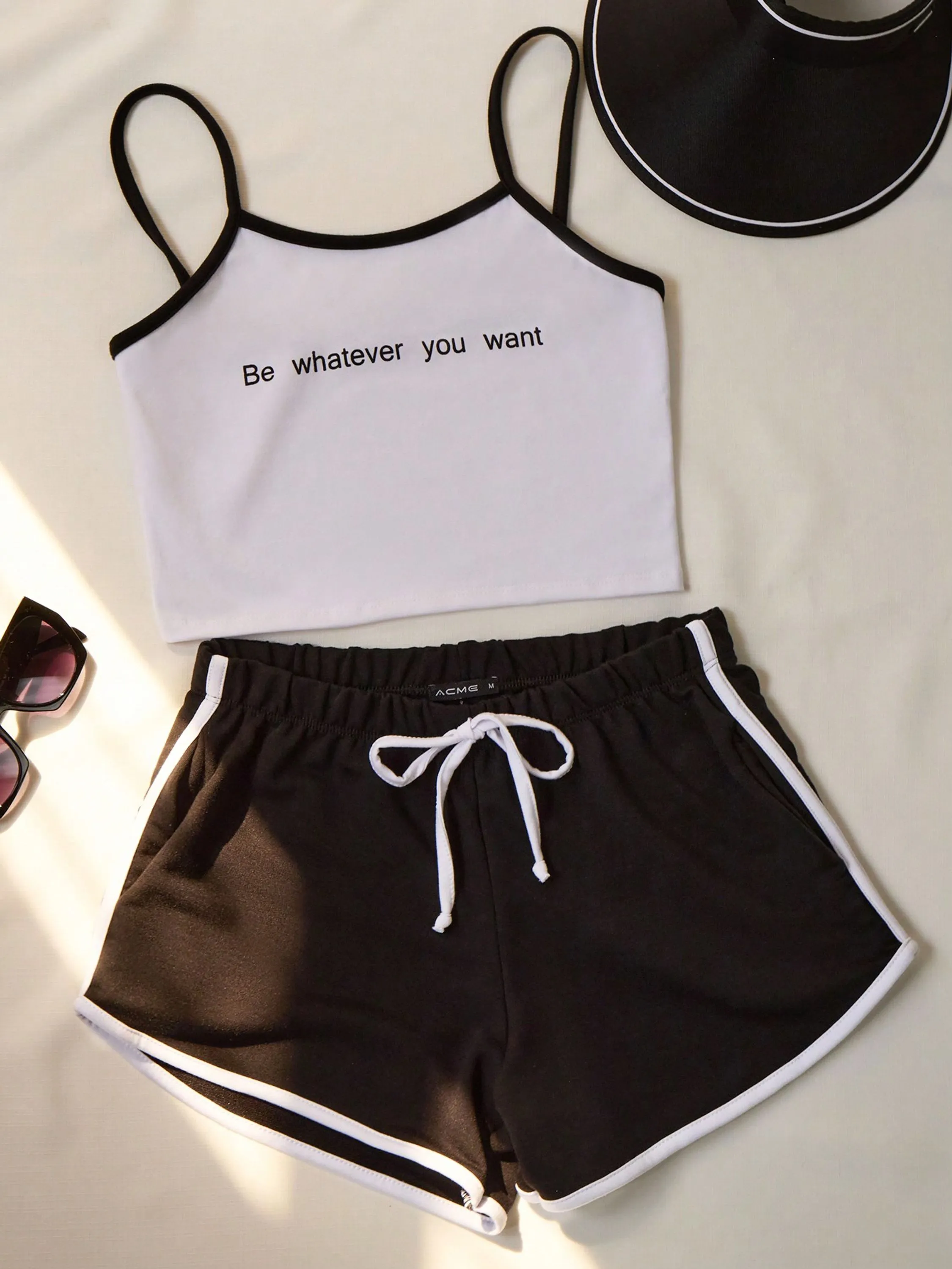 21320 Conjunto 2pcs Kit Top Regata Alcinha E Short