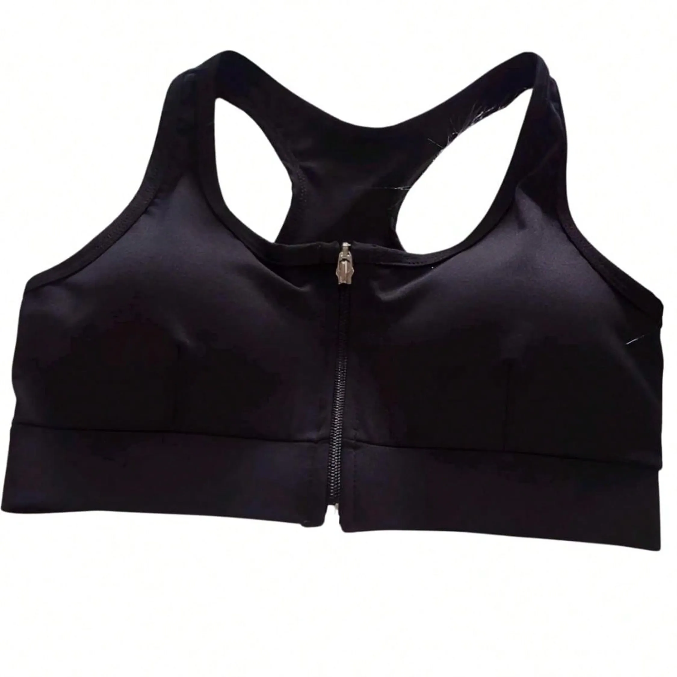 Top Esportivo Feminino com Zíper - Ideal para Yoga e Estilo Casual