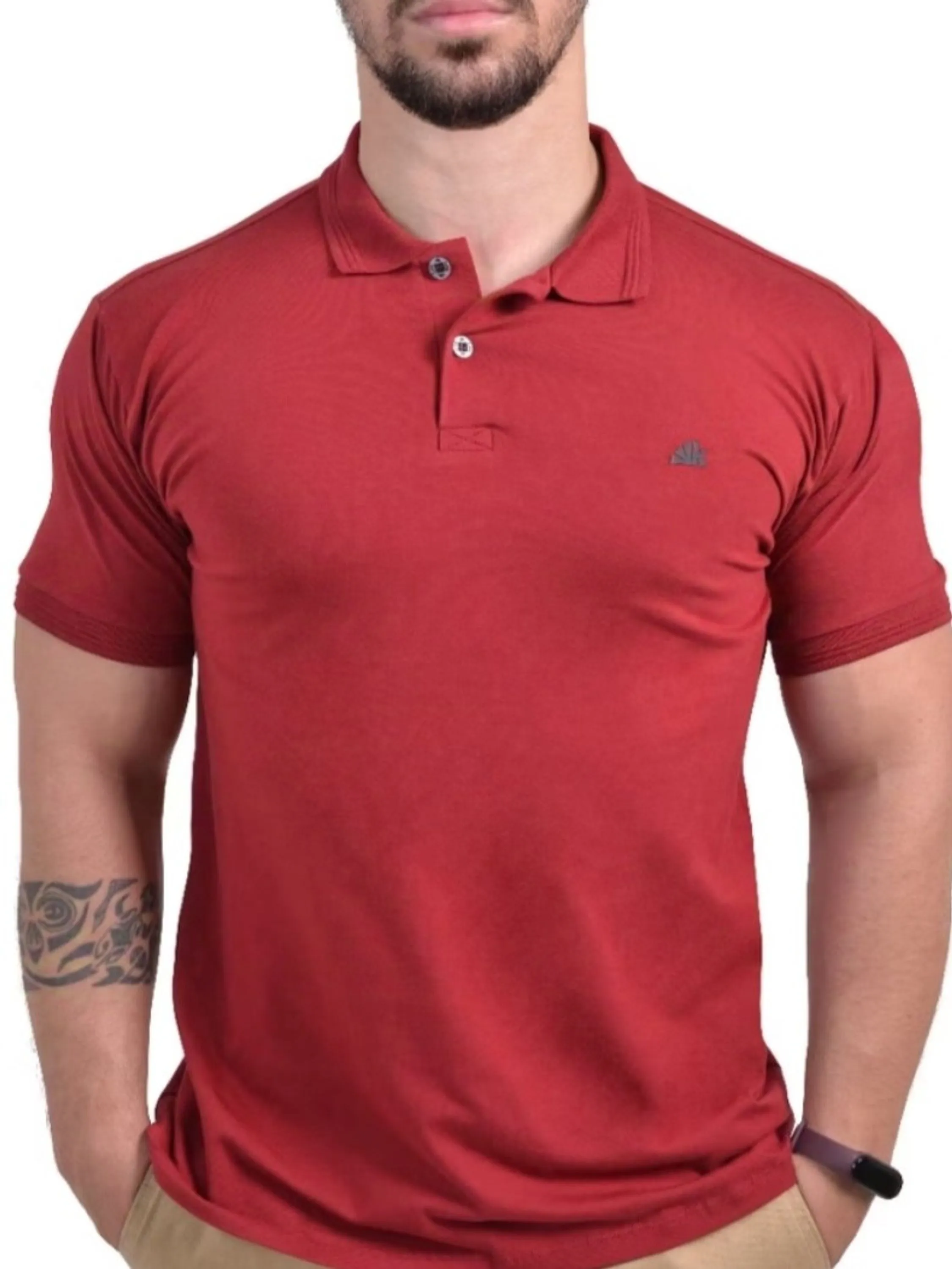 Polo masculina pique