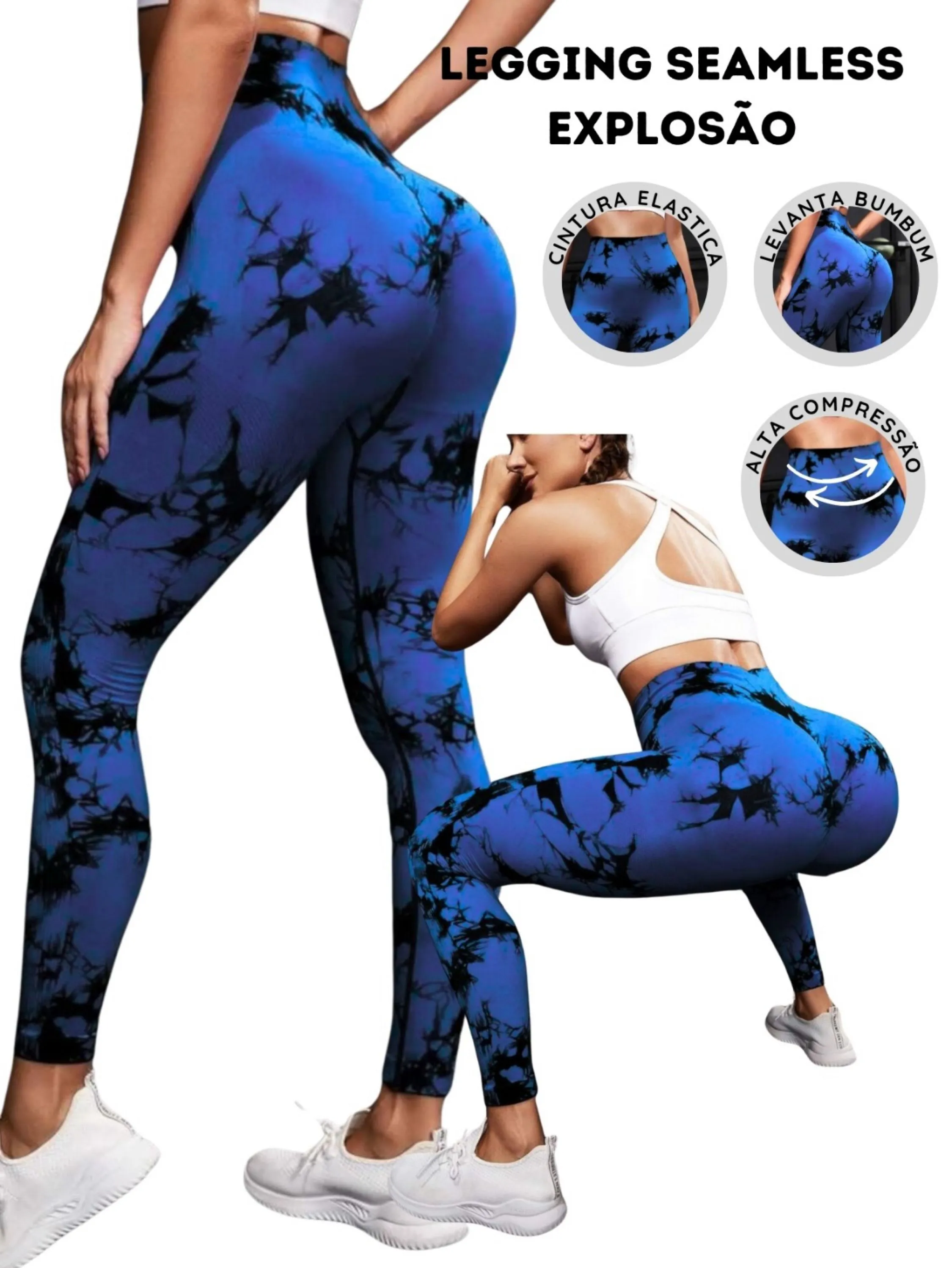 Legging seamless levanta bumbum explosao