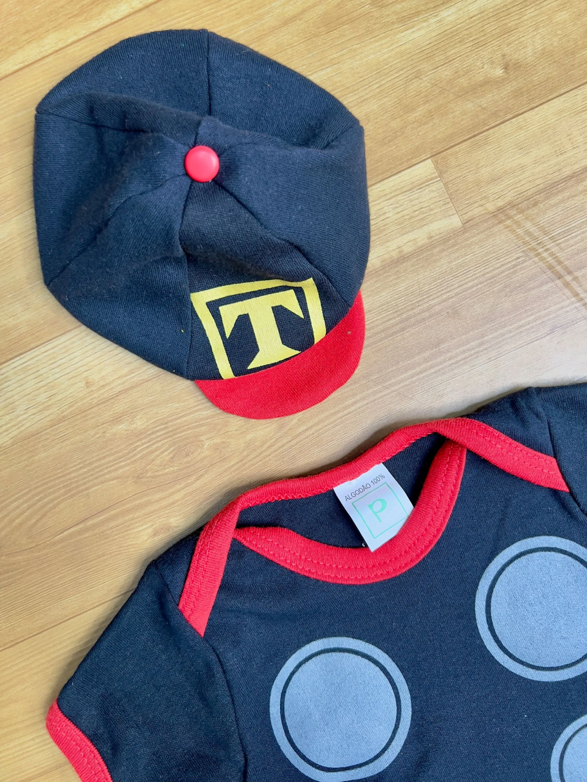 Fantasia Bebê Thor Body Infantil Mesversário Heróis