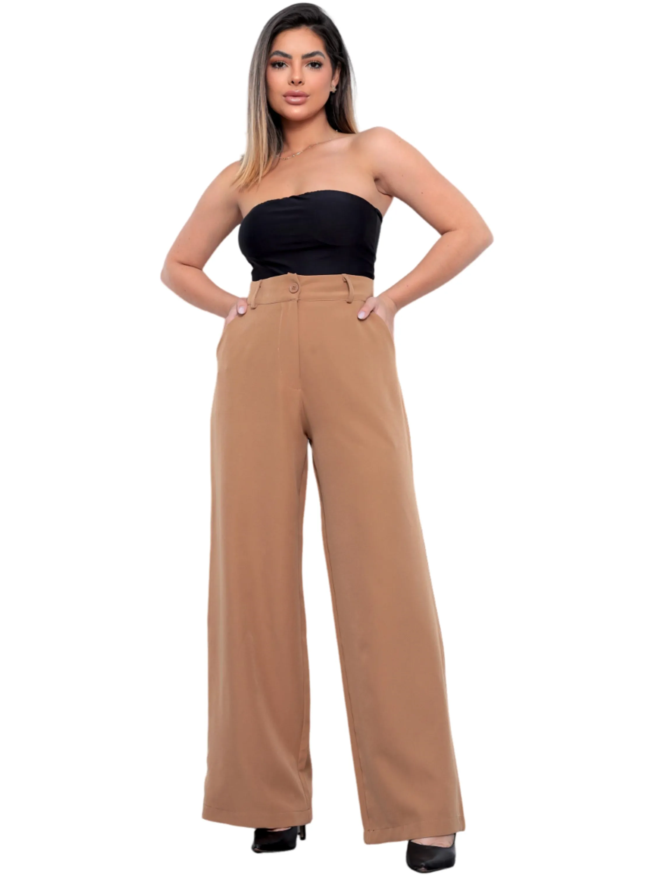 Calça Alfaiataria 510c Sem Pences Feminina