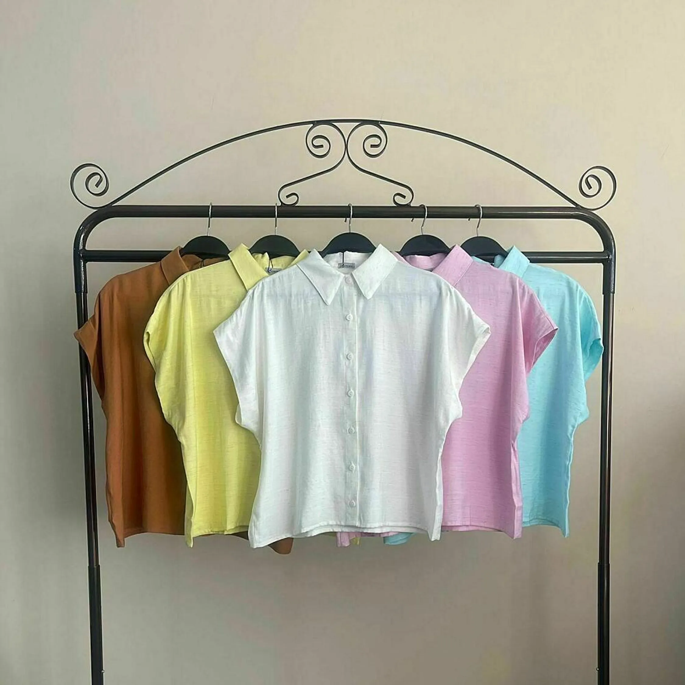 Camisa rayon linho