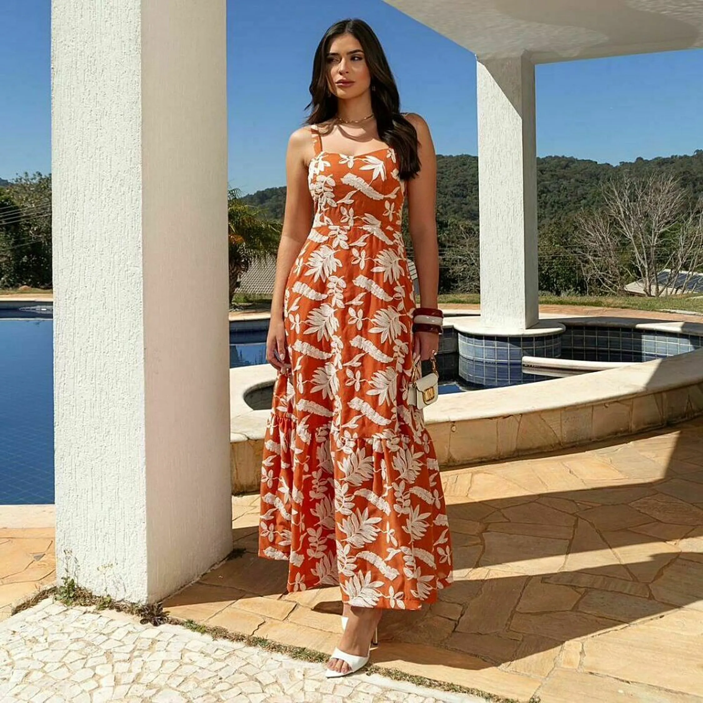 Vestido bordado