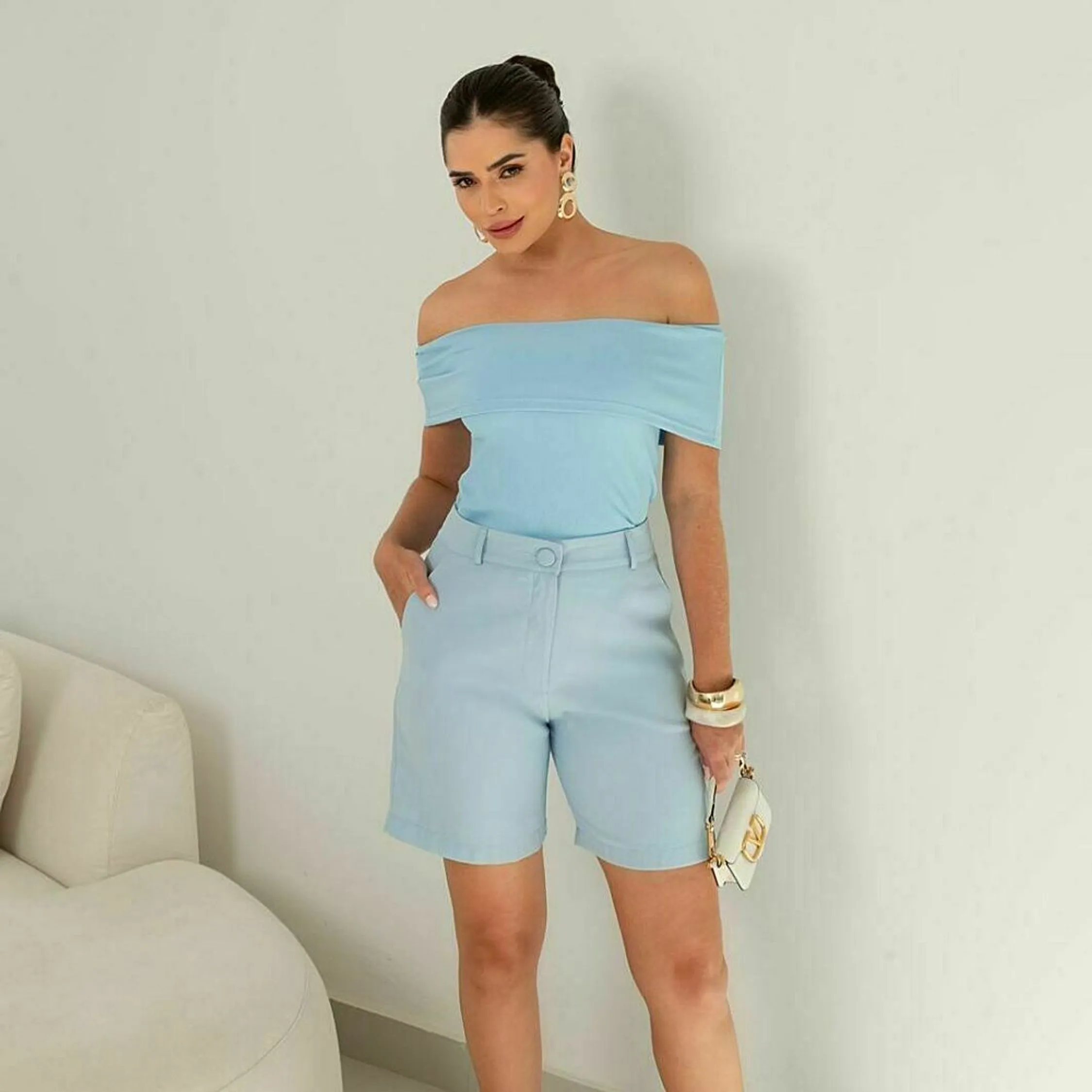 Blusa ombro/ombro