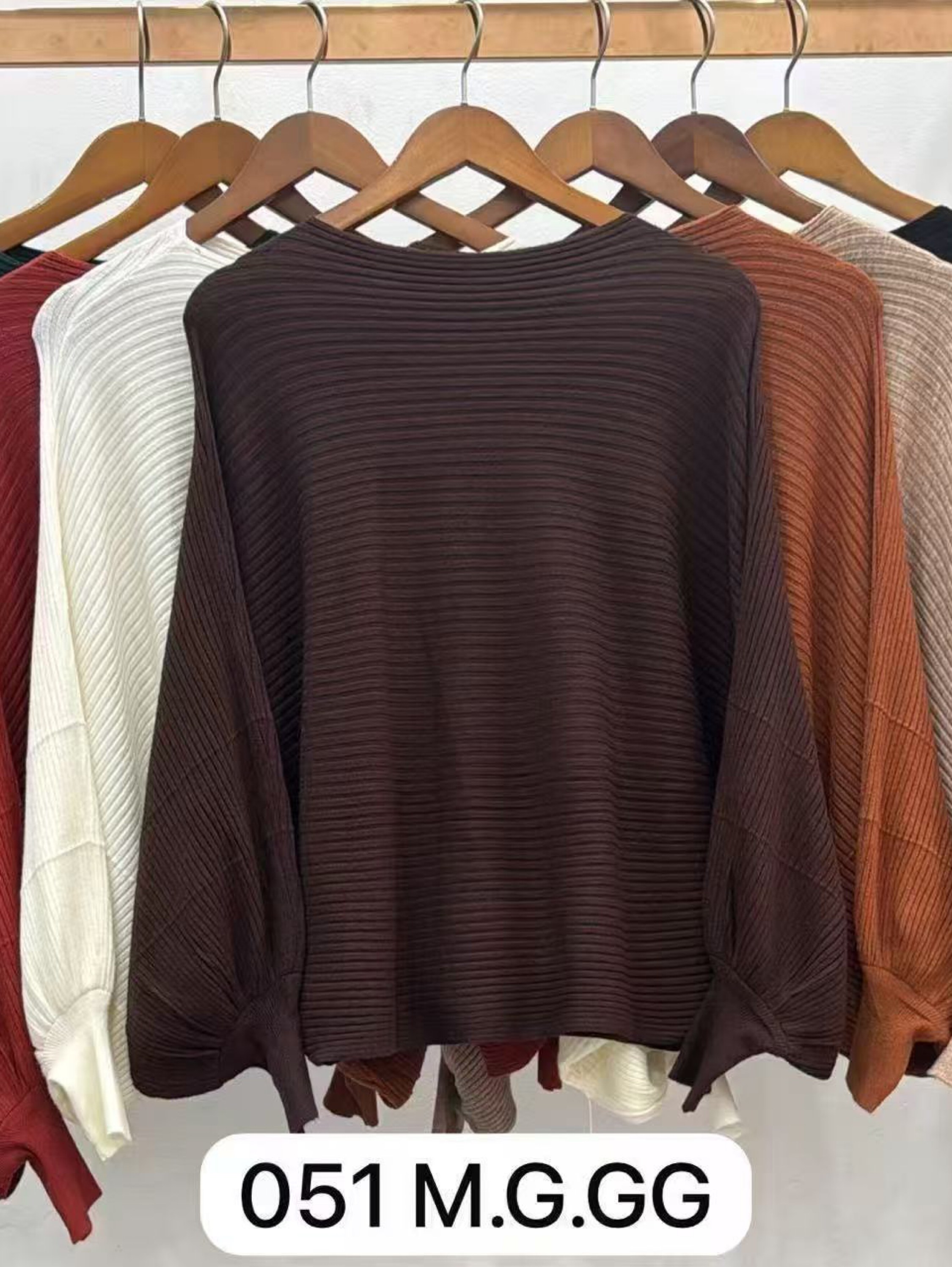 Blusa de modal manga murcego importado