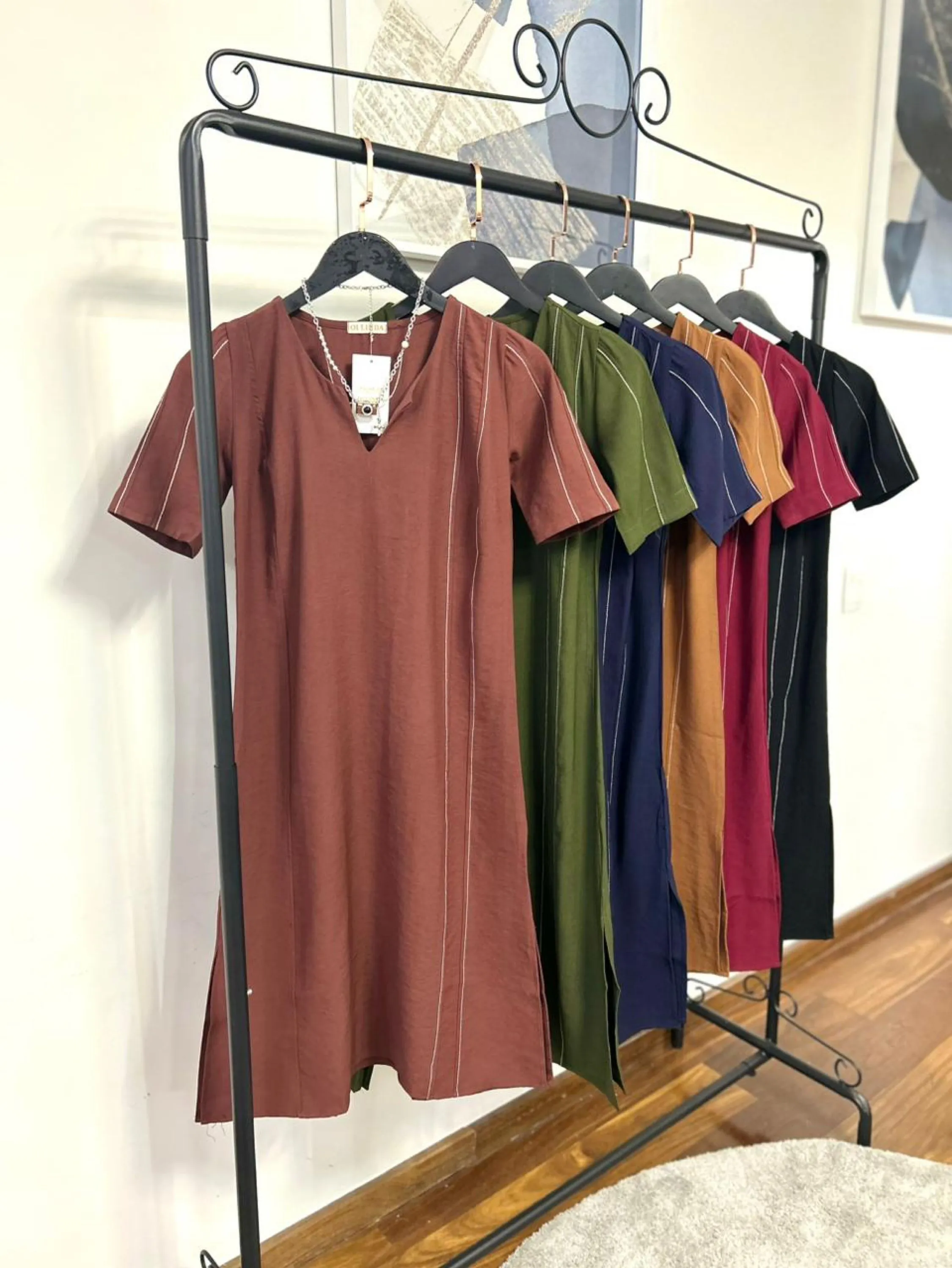 Vestido  midi de marrant