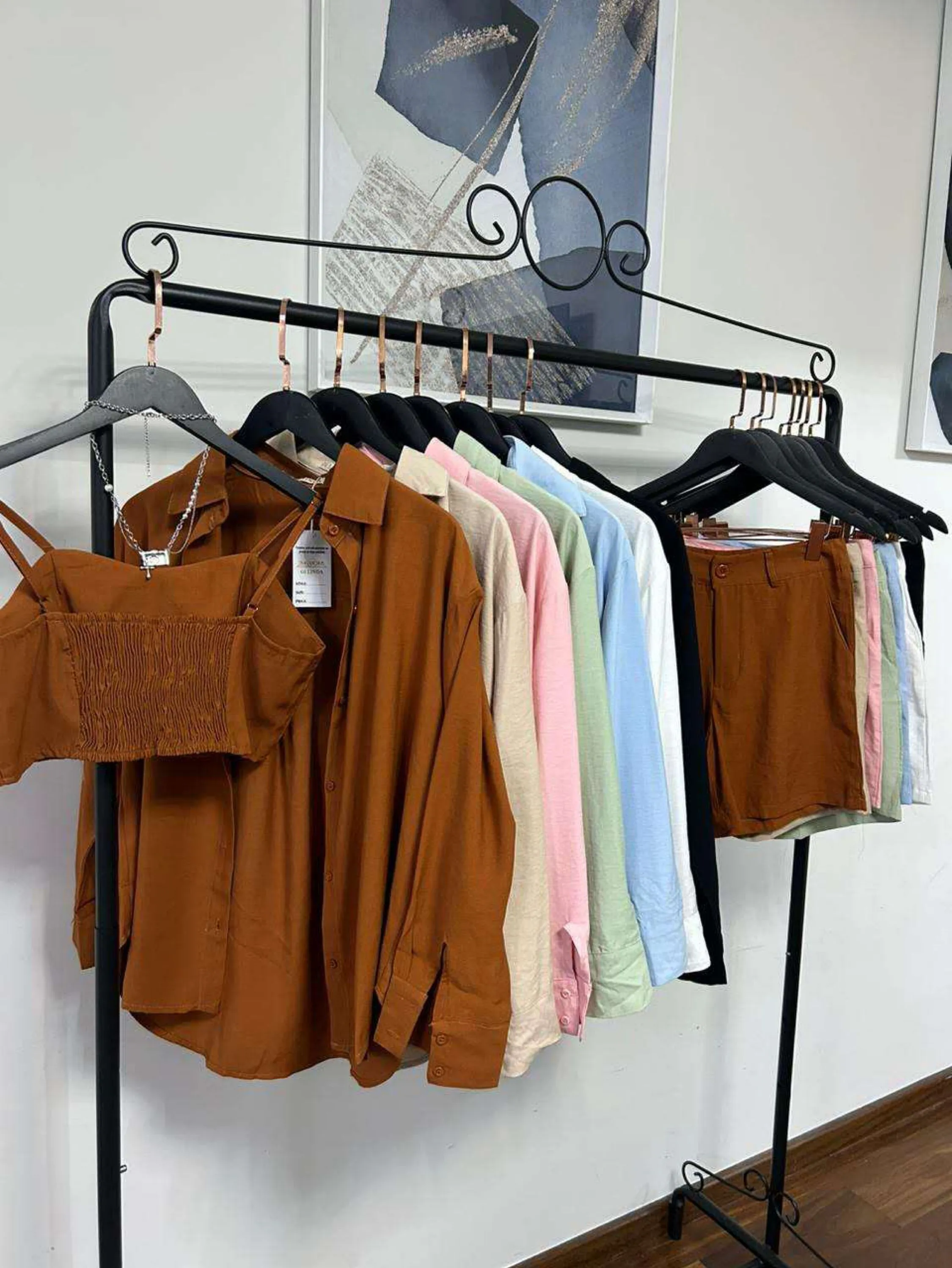 Conjunto de 3 peças de marrant