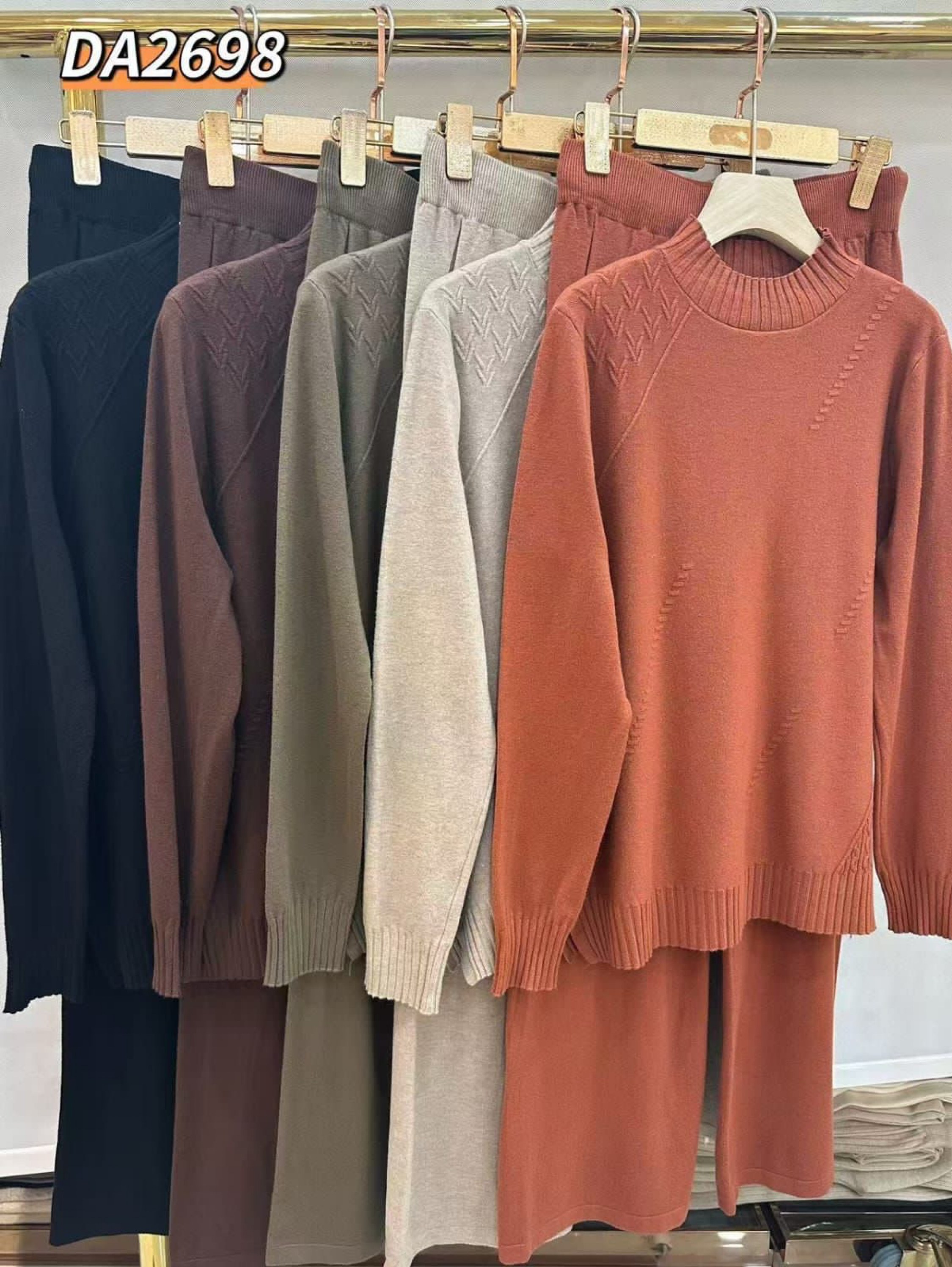 conjunto de modal blusa grande com calça importado