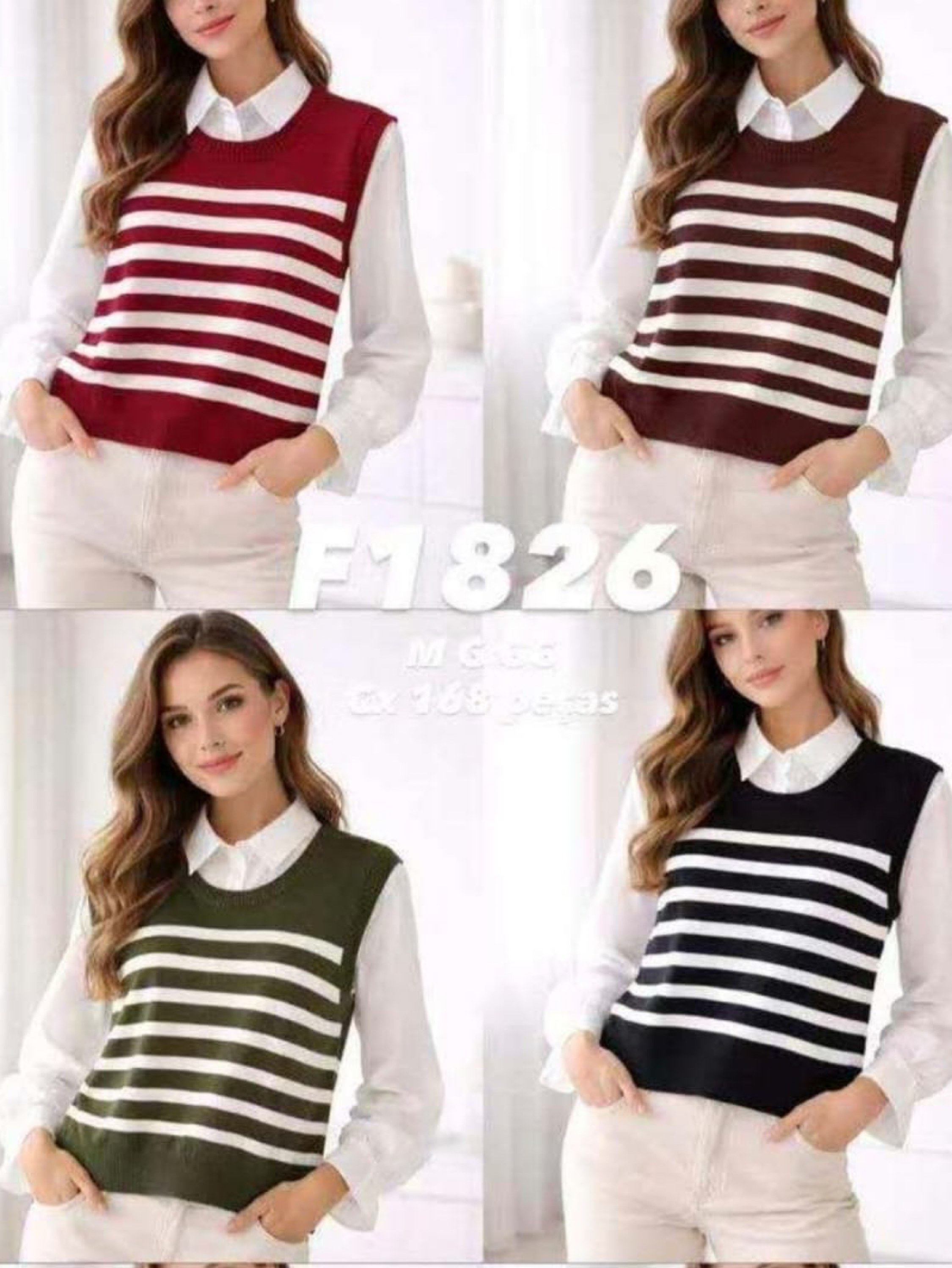 Conjunto de camisa com colete importado