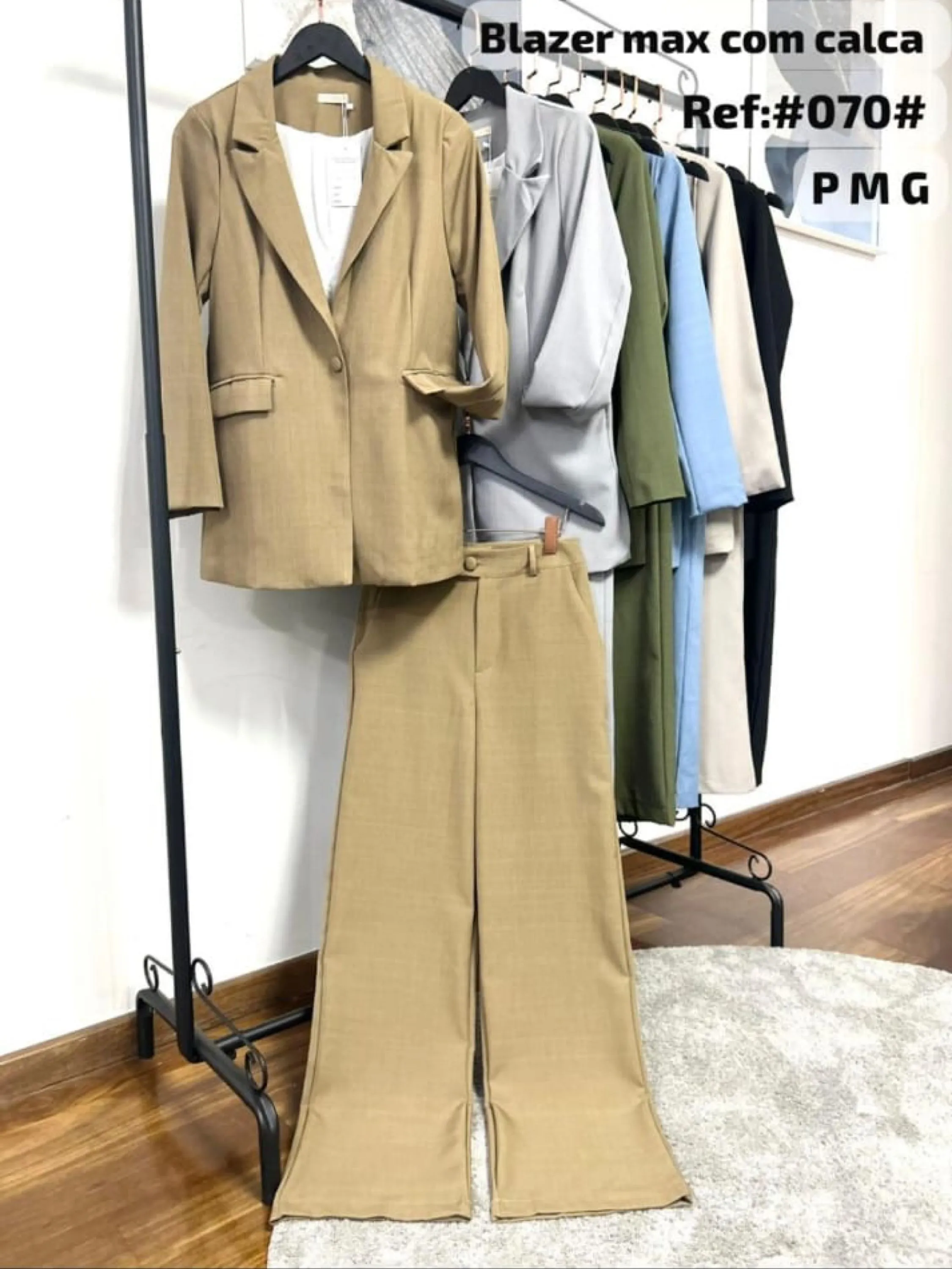 Conjunto blazer max com calça de luis twil