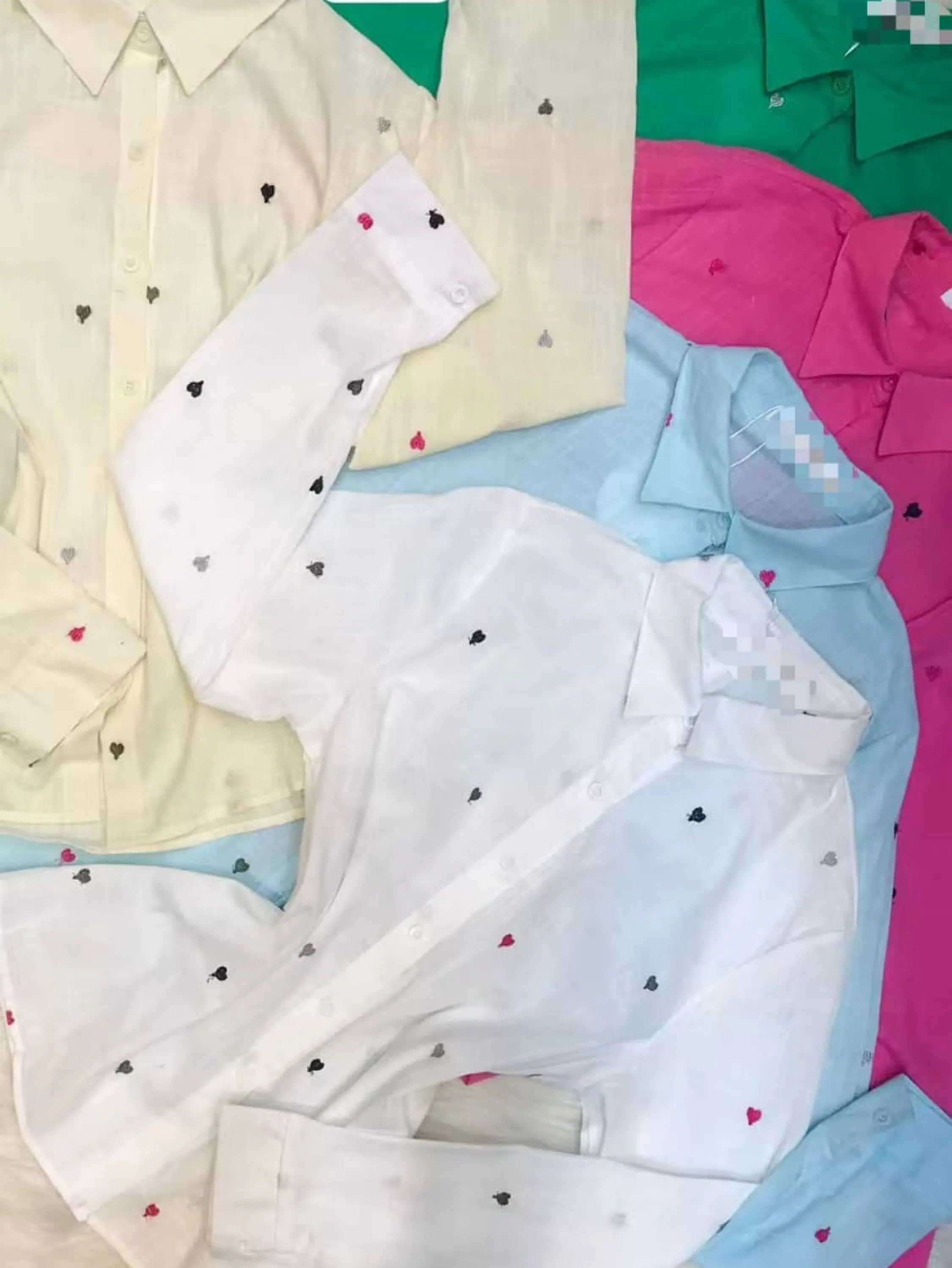 camisa de linho manga longa de coracao  importado