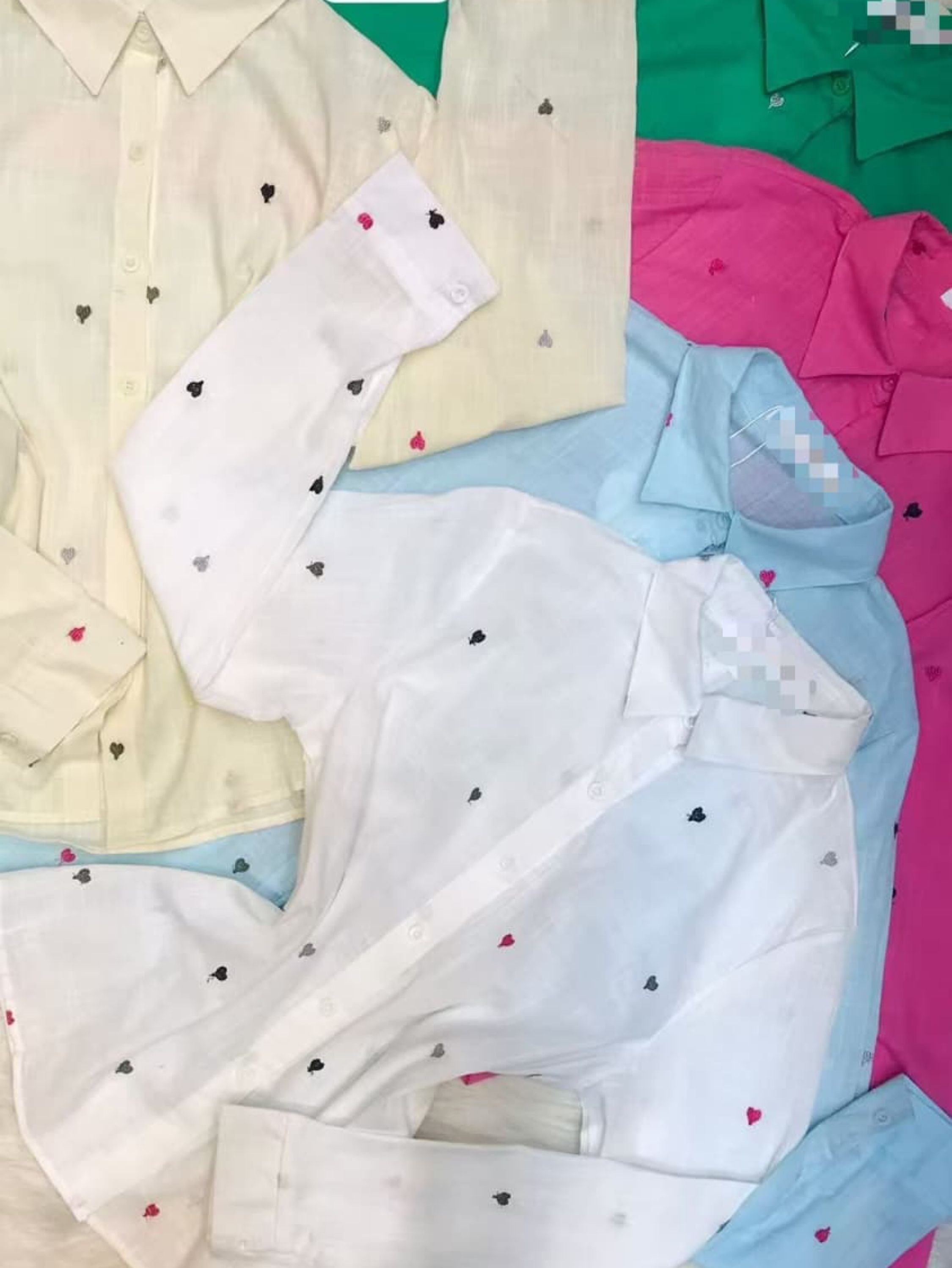 camisa de linho manga longa de coracao importado