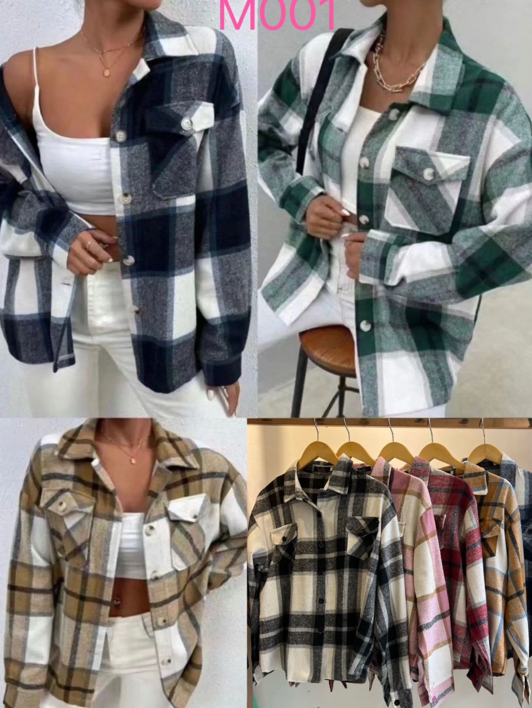 camisa flanelado xadrez