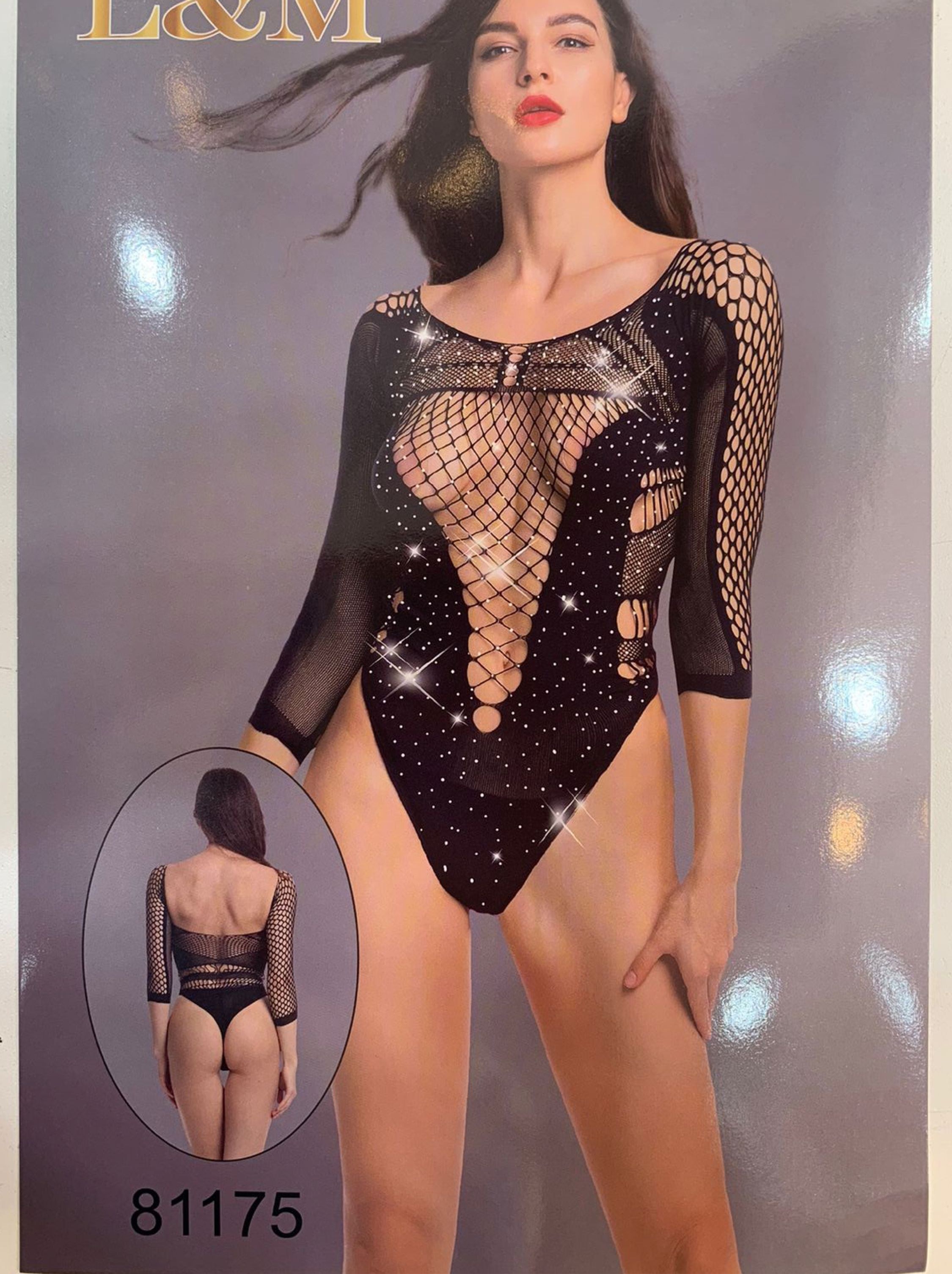 Sexy body vestido telinha com brilho (81175) tendência gringa