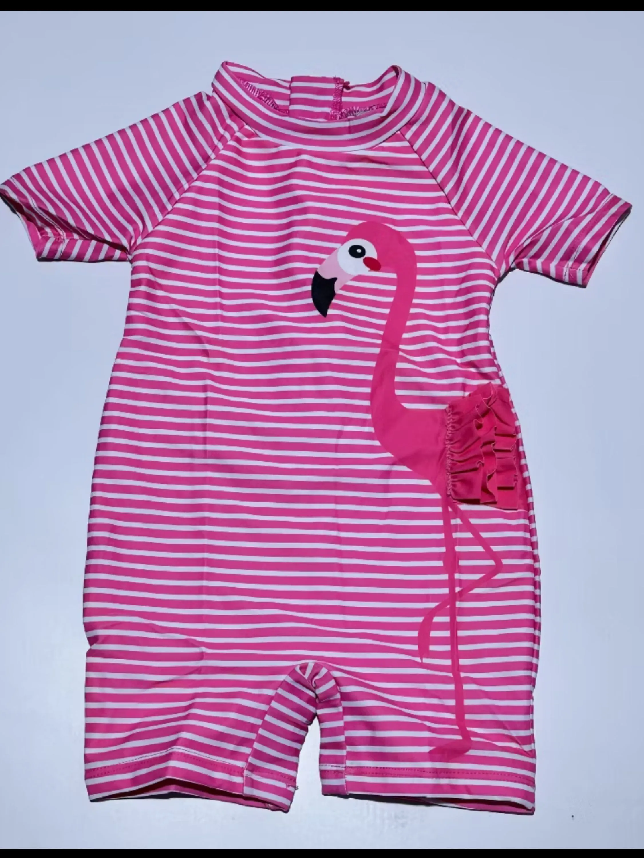 BODY MAIÔ De Bebê flamingo 2024 NOVIDADE Tamanho 12/18 18/24 24/36 Meses