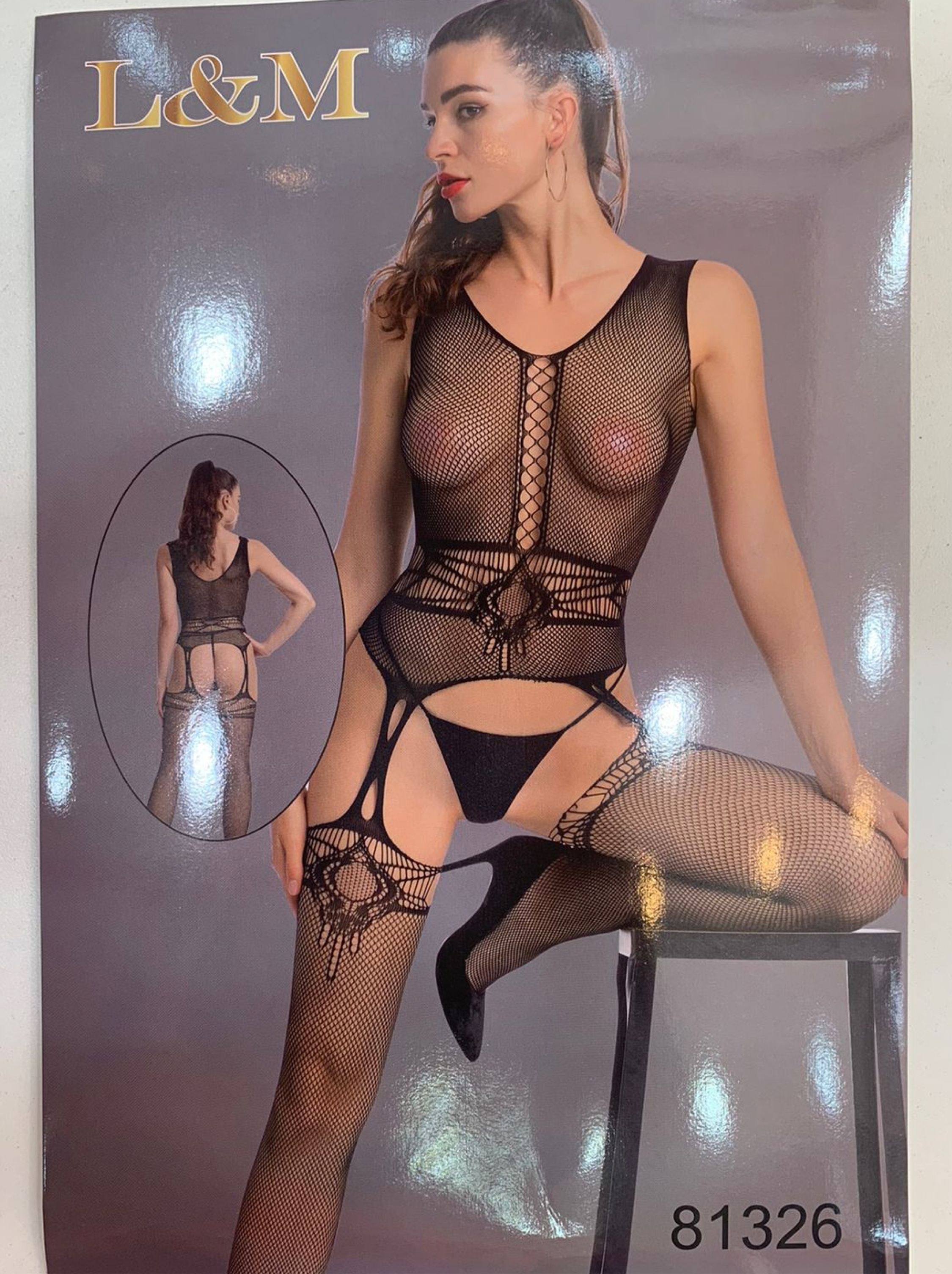 Macacão Sexy body vestido telinha (81326)tendência gringavesti até 46