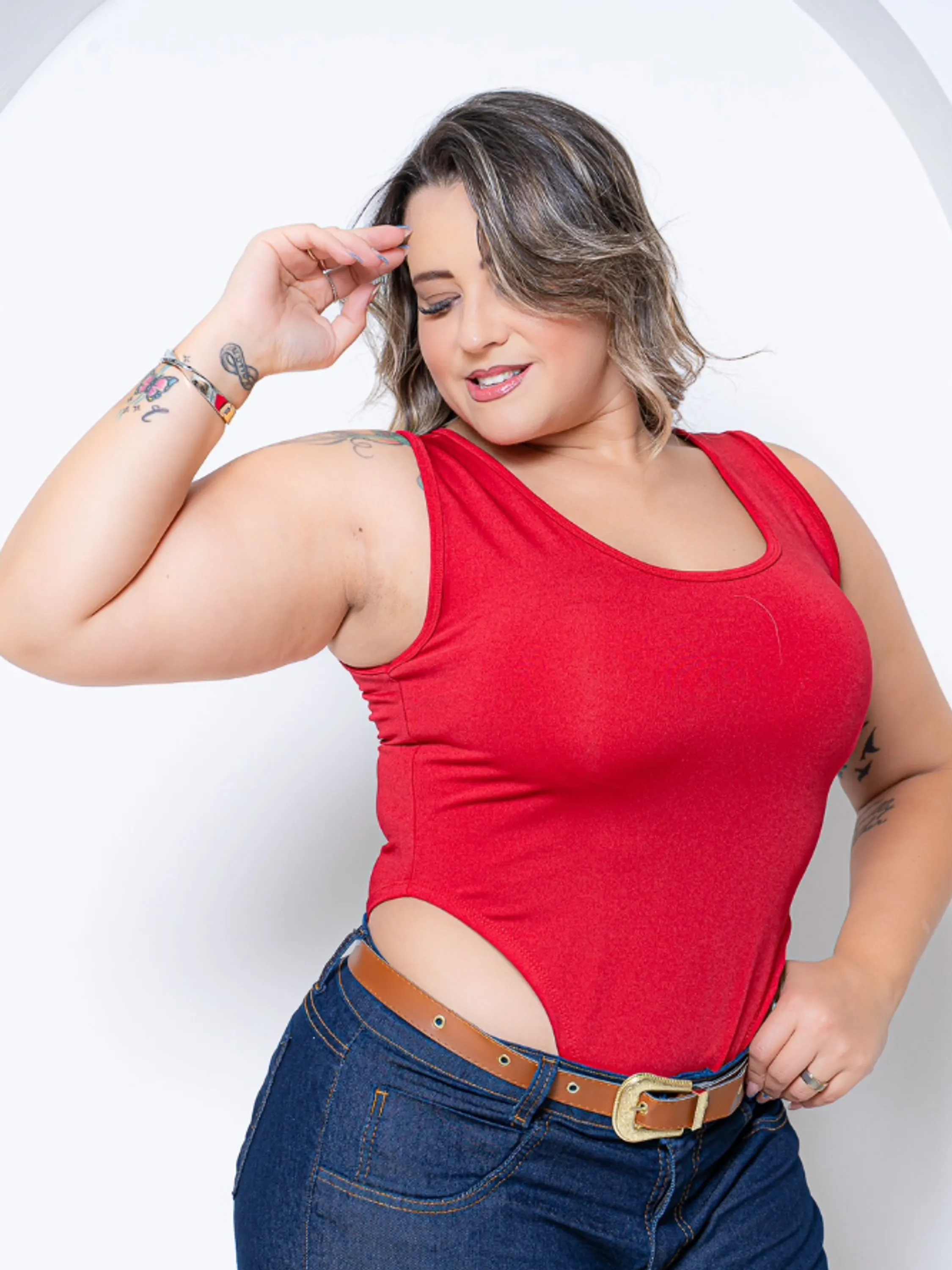 Body Cavado PLUS SIZE Veste do 46 ao 52