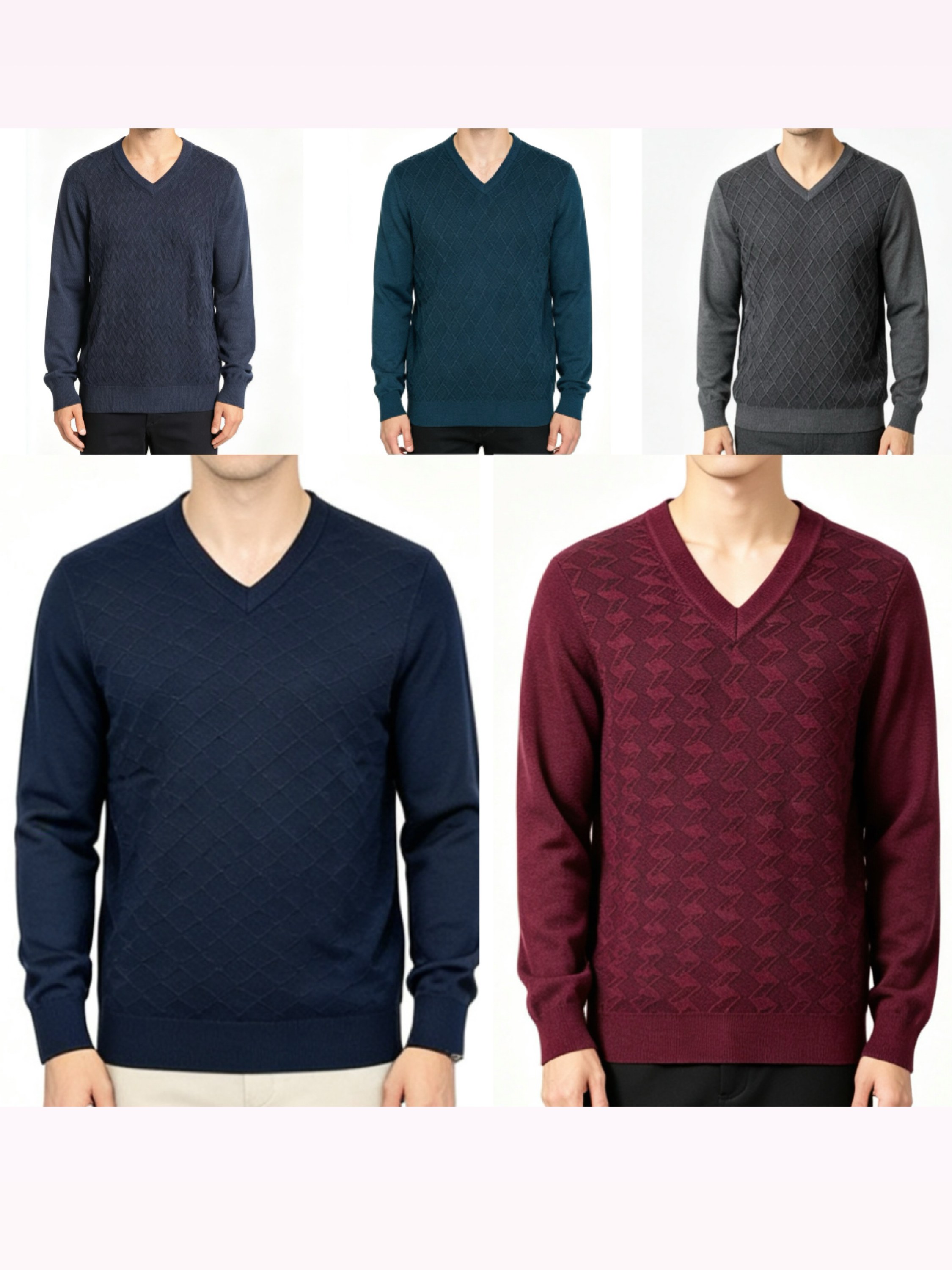 Blusa masculina detricot sueter