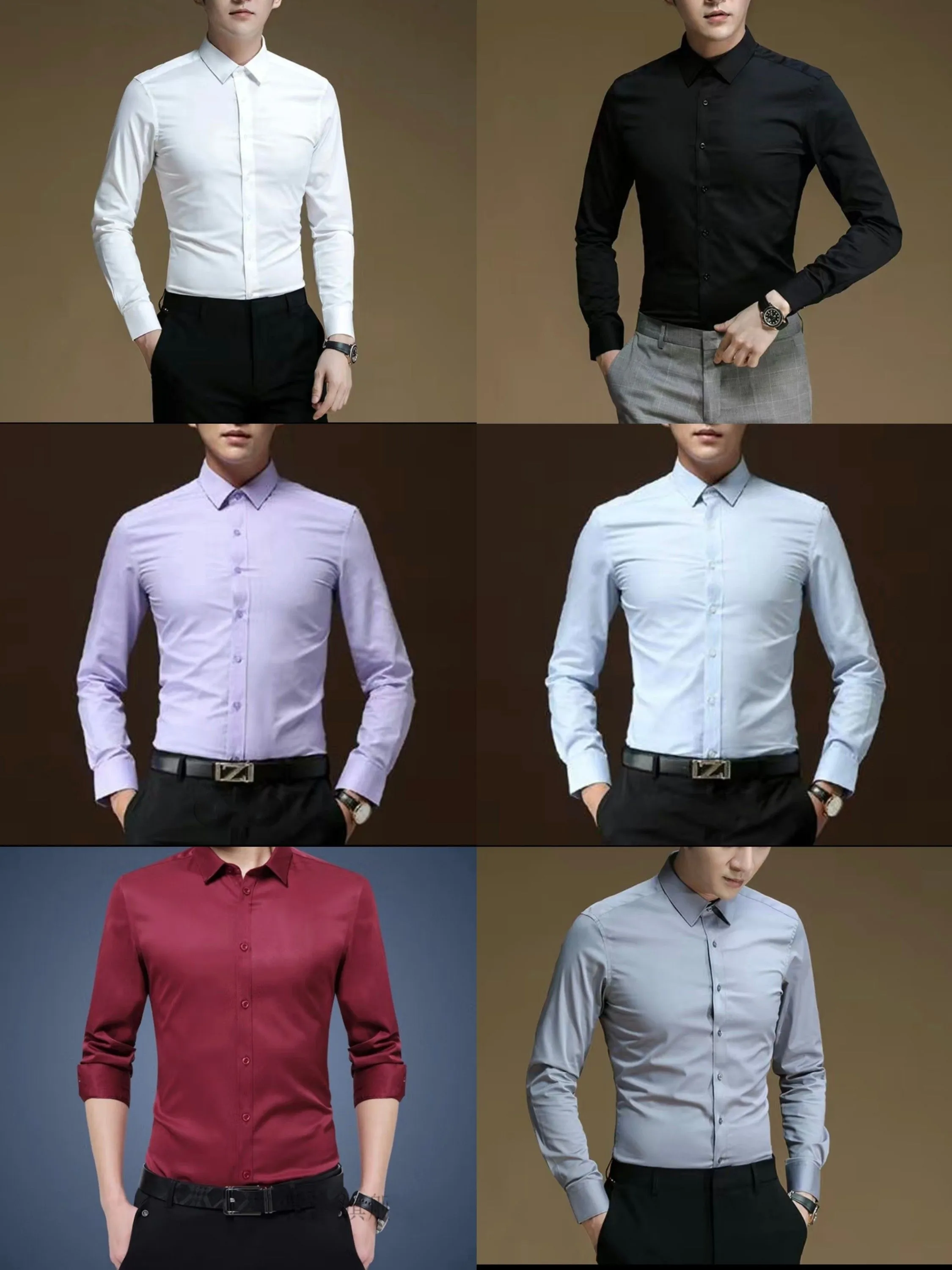 Camisa Social Masculina Manga Longa Slim Fit Casual Ideal Para Trabalho, Casamento, Festas.