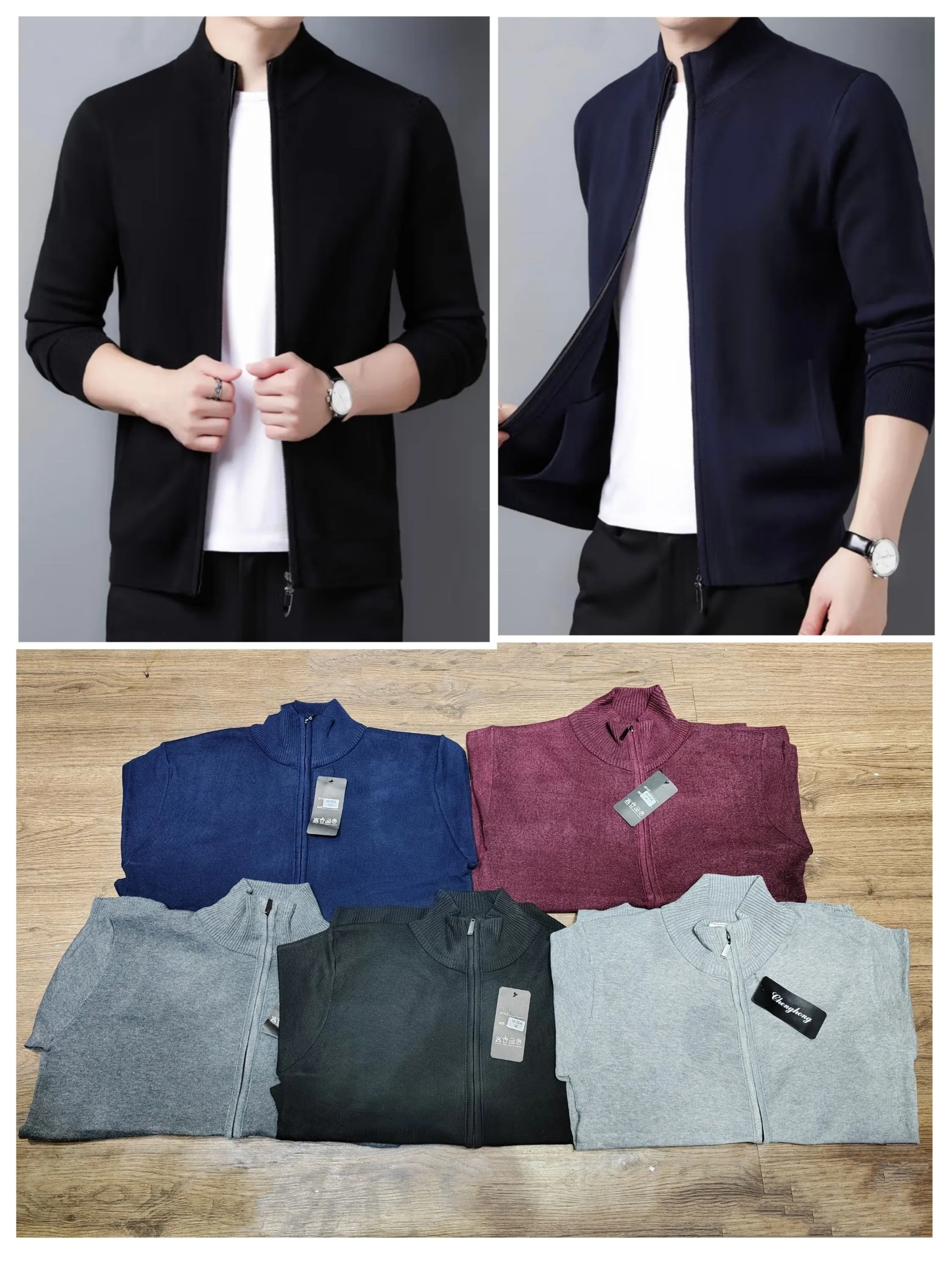 Blusa masculina de tricot sueter
