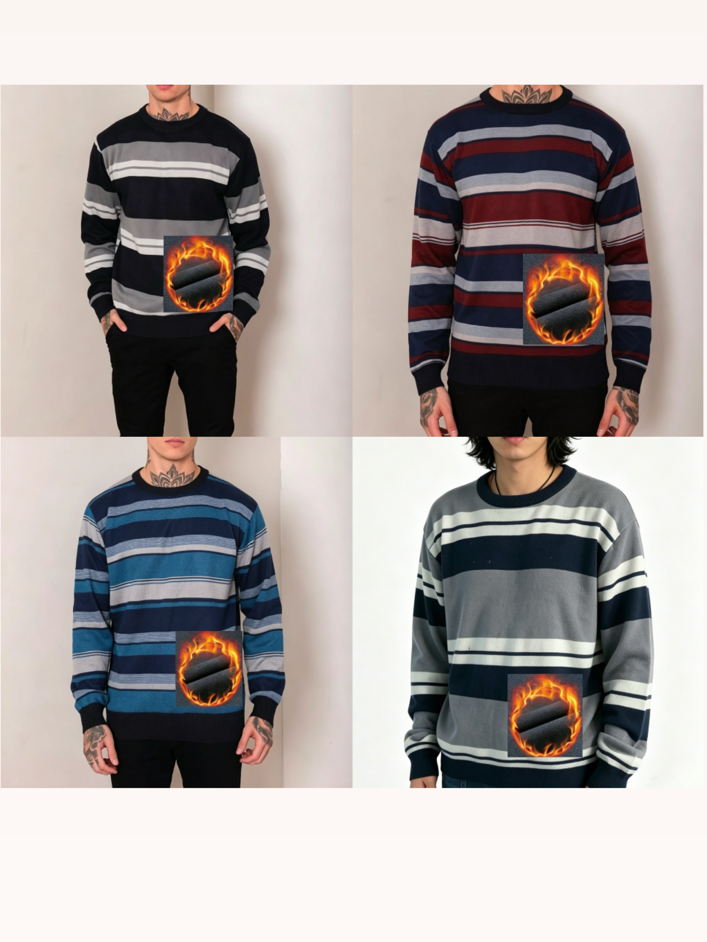 Blusa masculina detricot sueter