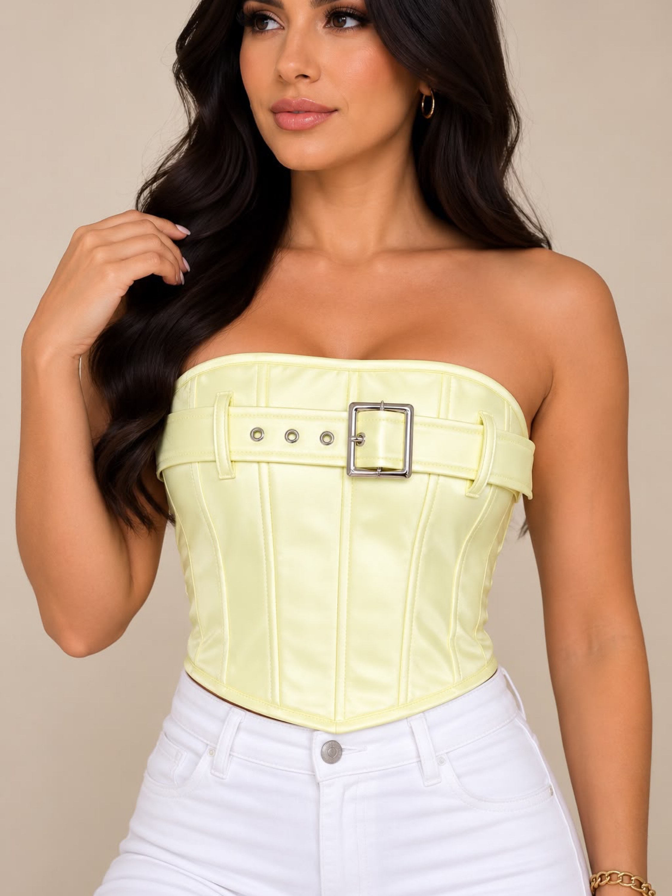 Cropped Alça Liso