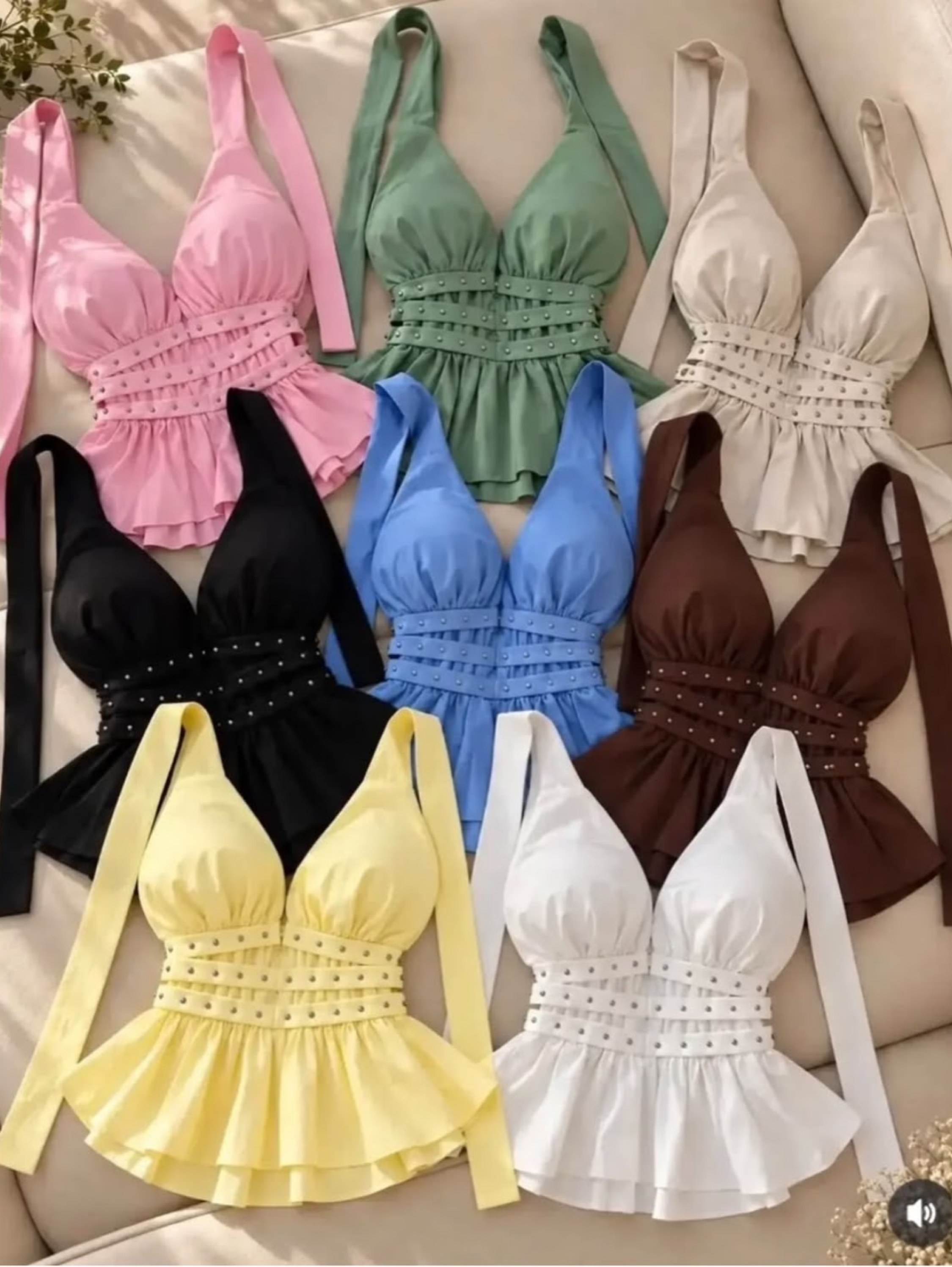 Blusa Feminina Frente Unica Decote Detalhe