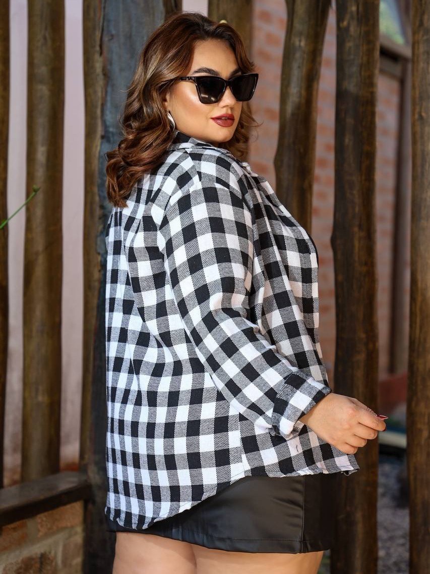 Camisa Xadrez - Plus size (Últimas peças)