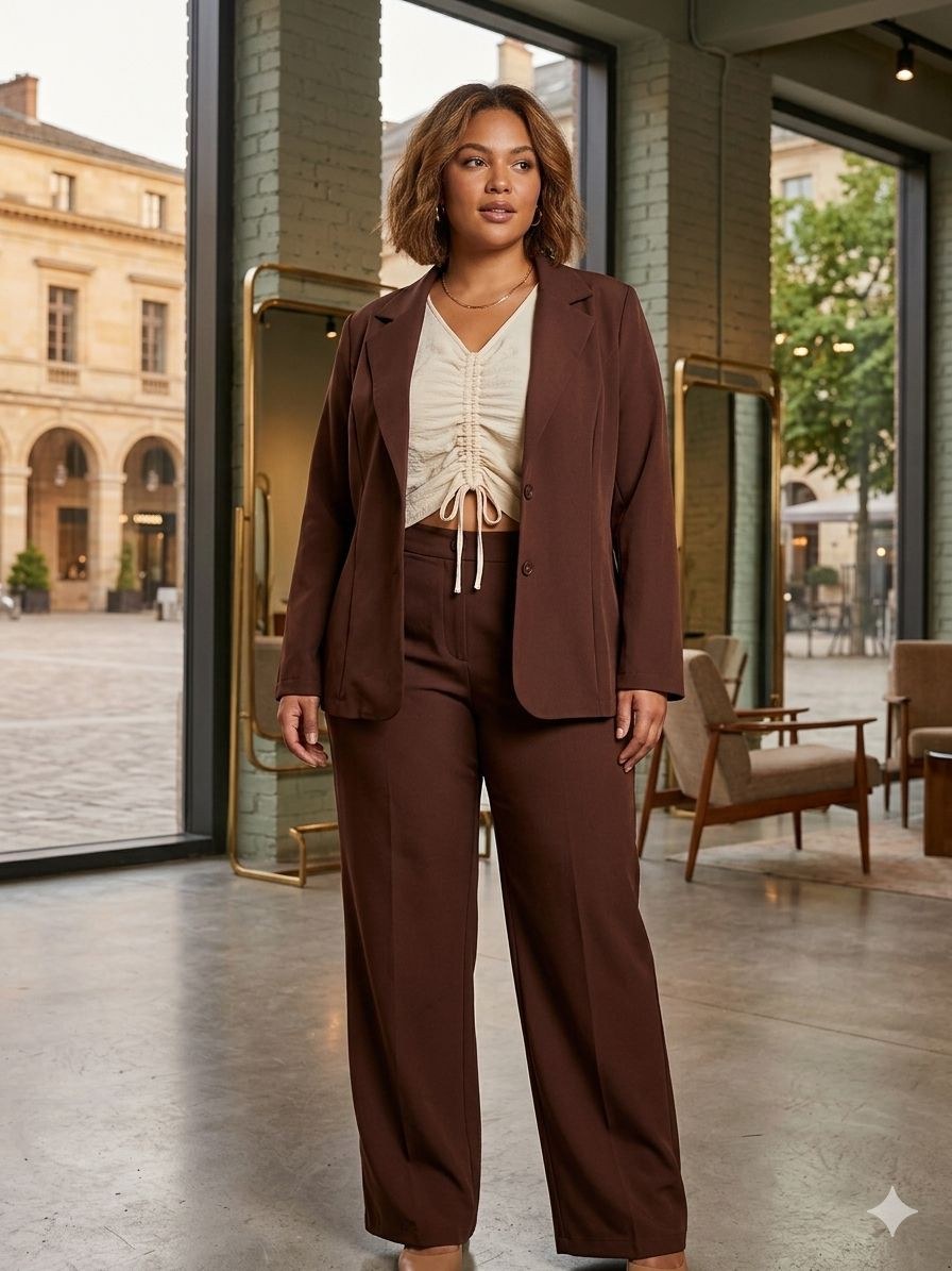 Conjunto Jordana- Blazer e calça- Alfaiataria