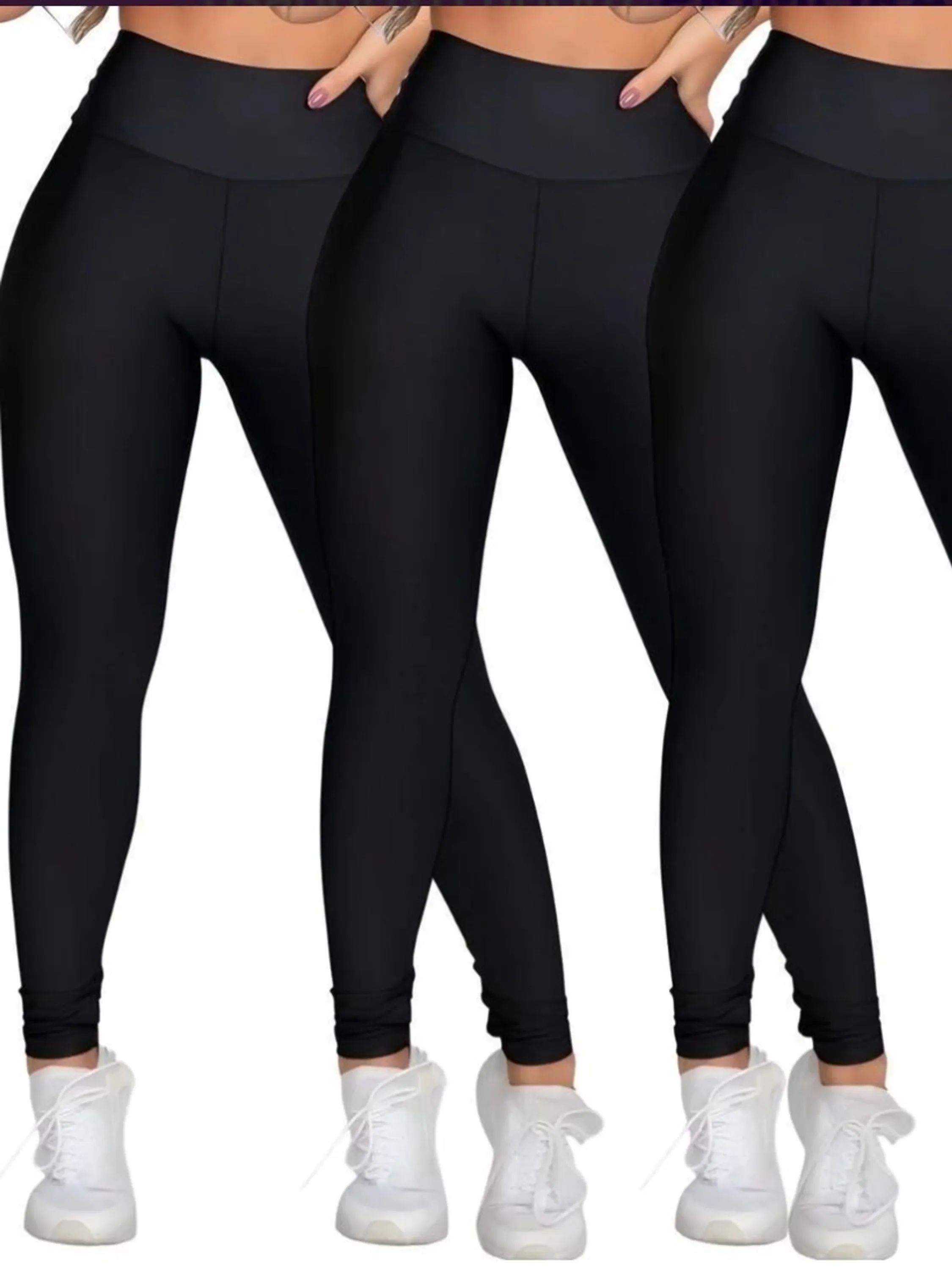 Calça legging feminina suplex