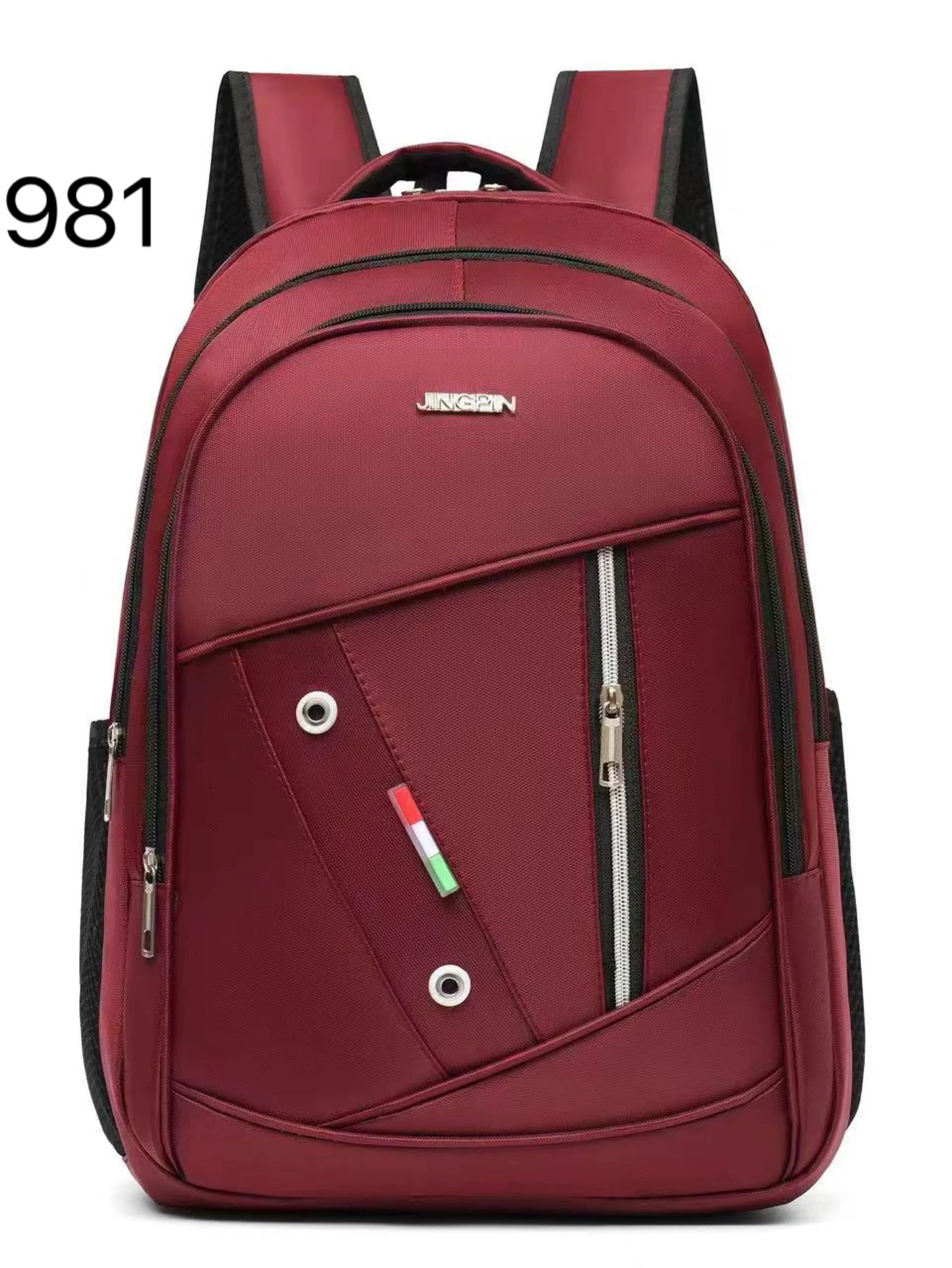 981-Mochila Bolsa masculino Escolar Juvenil Adulto Grande capacidade à prova d'água