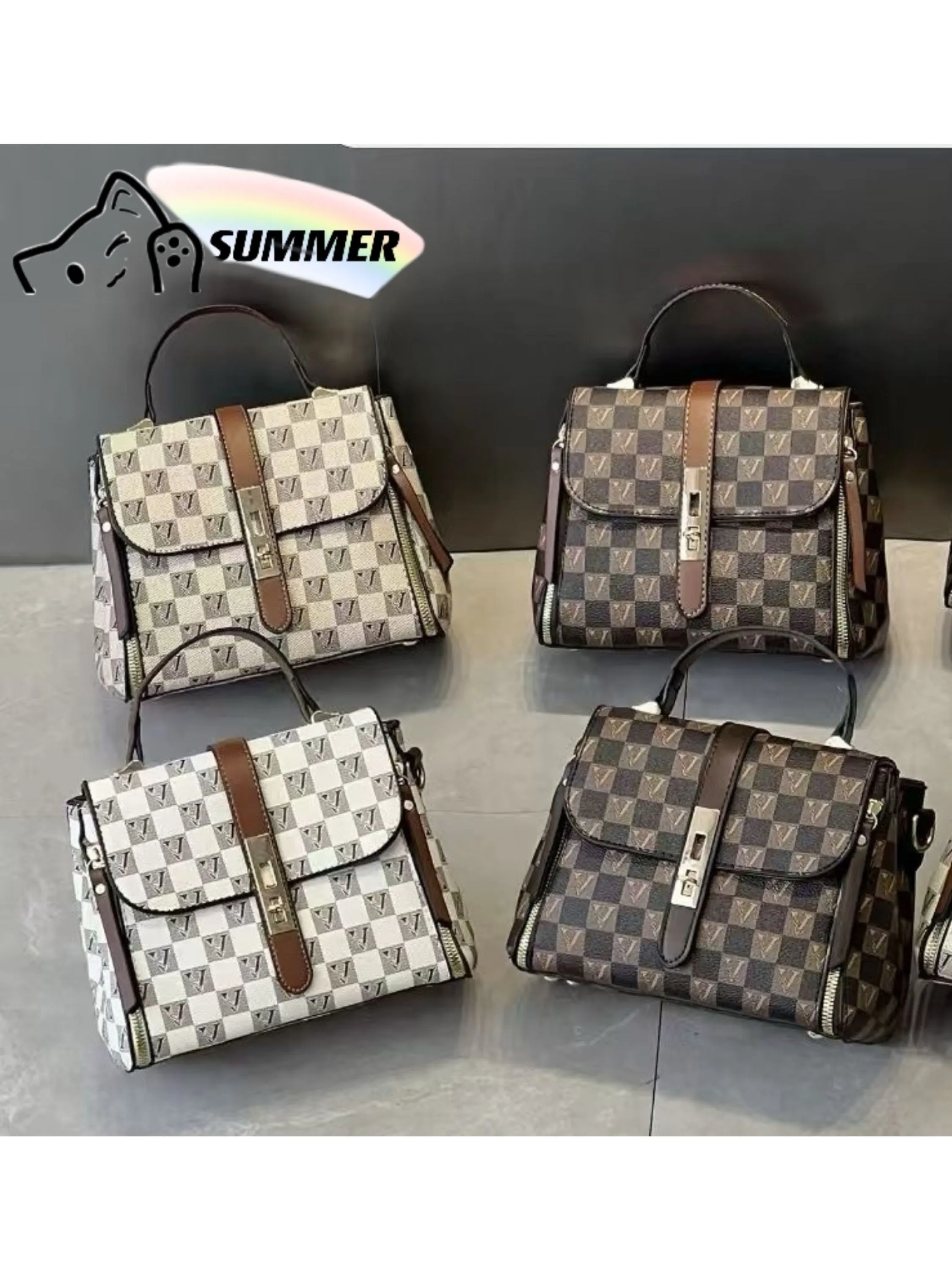 Bolsa estruturada bem chic tamanho média AL-1221