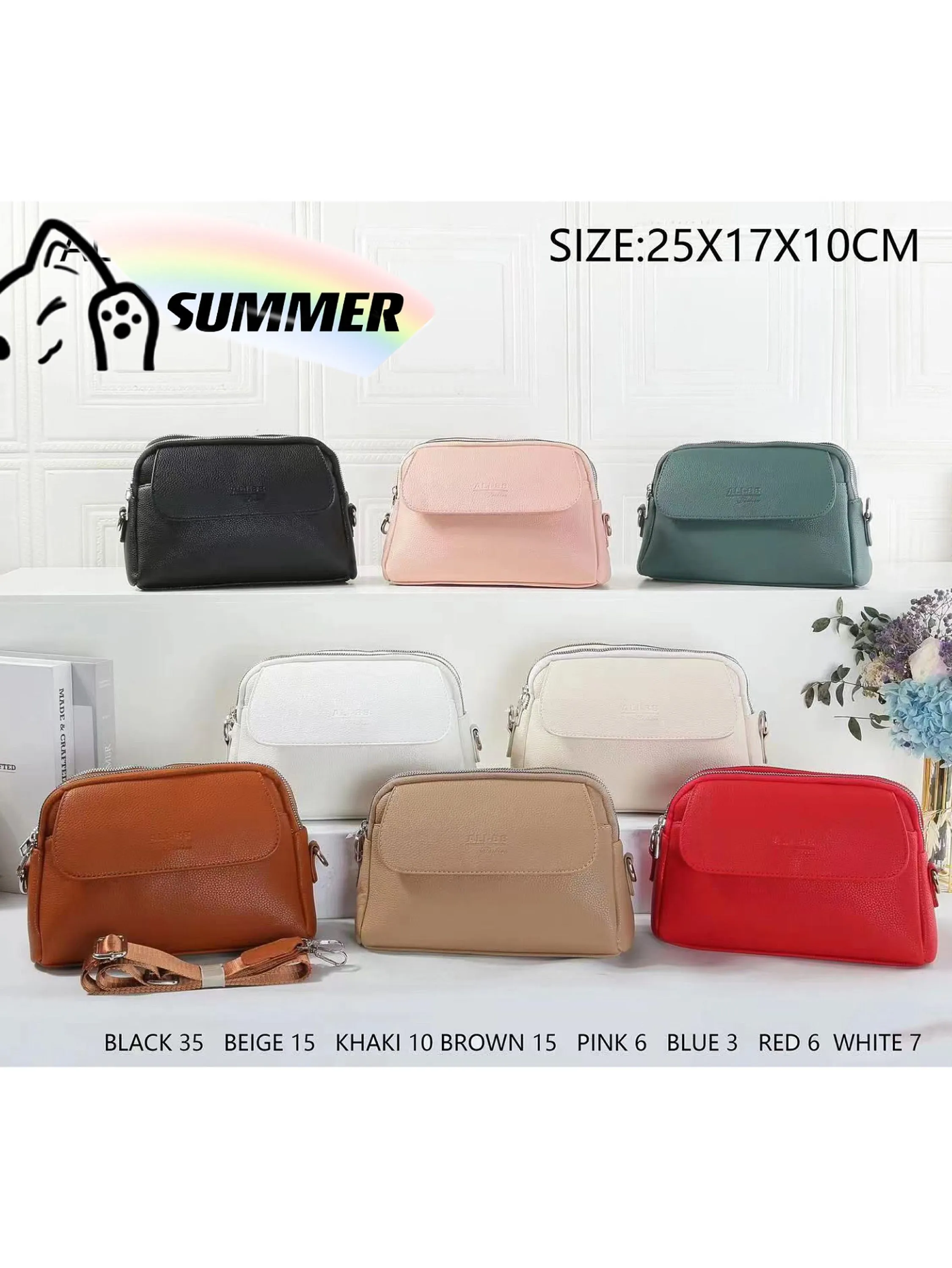 Bolsa social pra uso dia a dia com alça de tecido AL-731