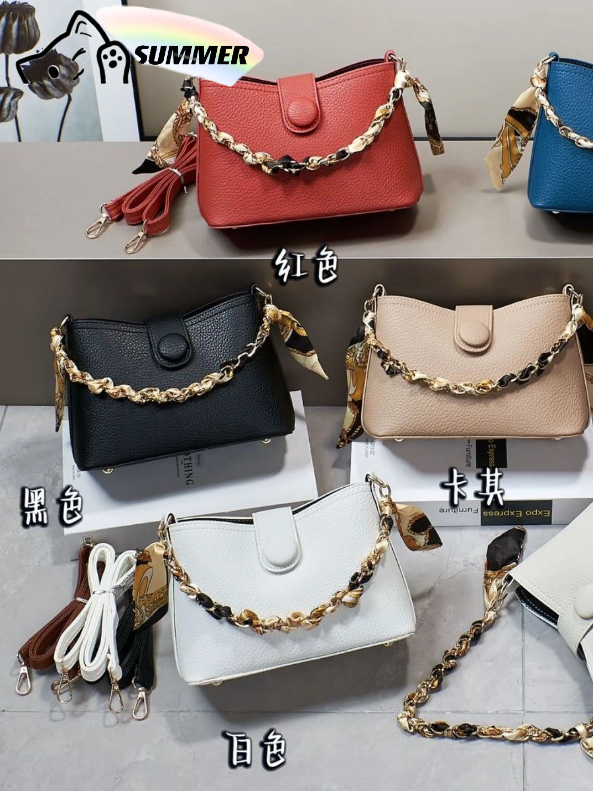 Bolsa estruturada com duas alças de alças AL-834