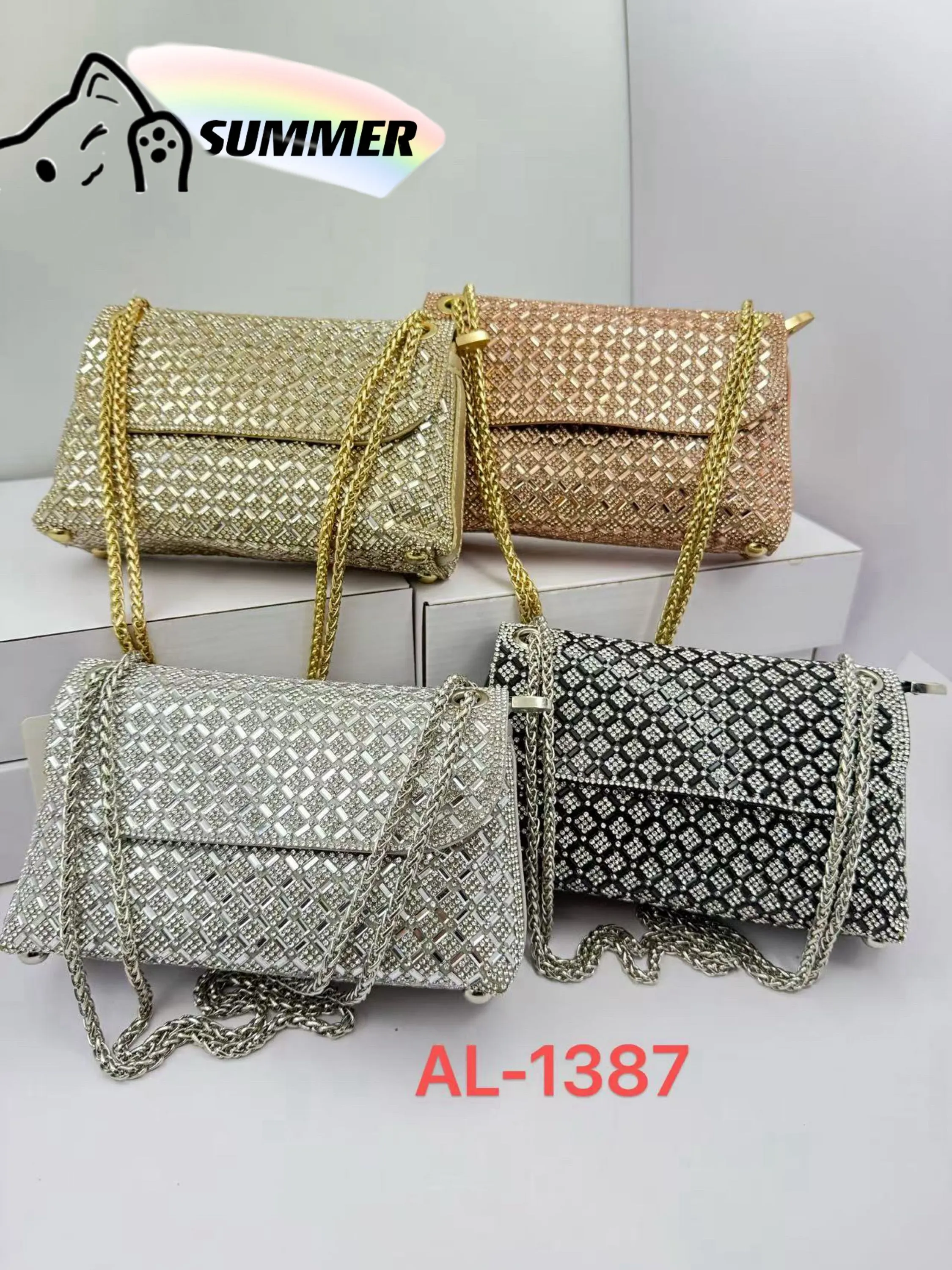 Bolsa pra Casamento Formatura com alça AL-1387