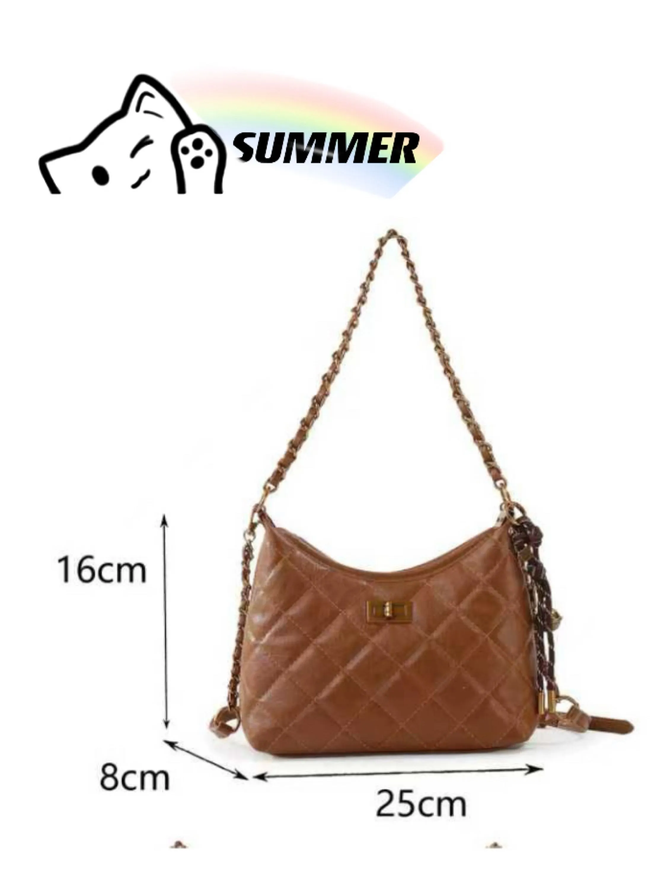 Bolsa chic linha de qualidade com 2 alças AL-1406