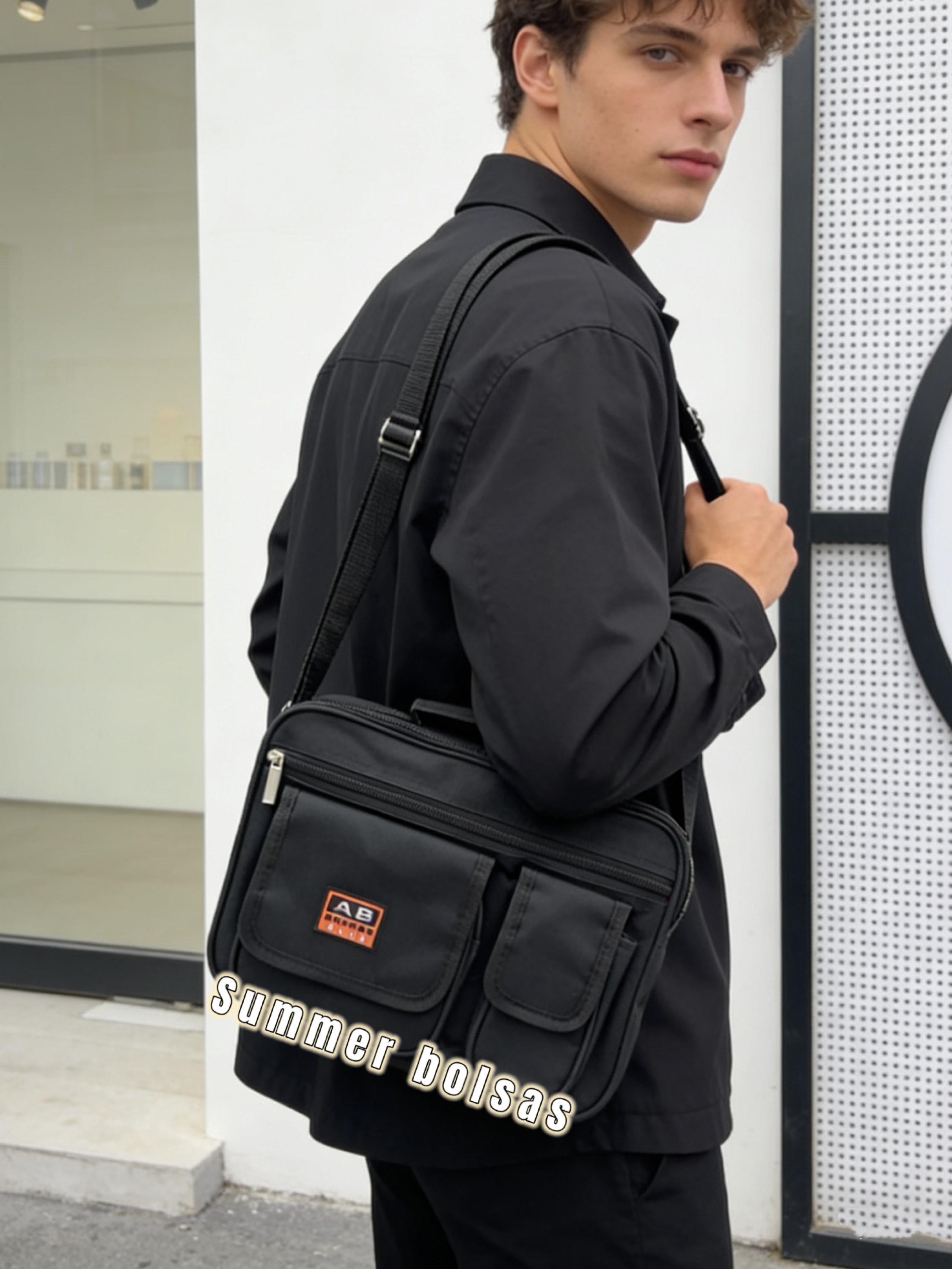 Bolsa Masculina pra uso trabalho AL-309