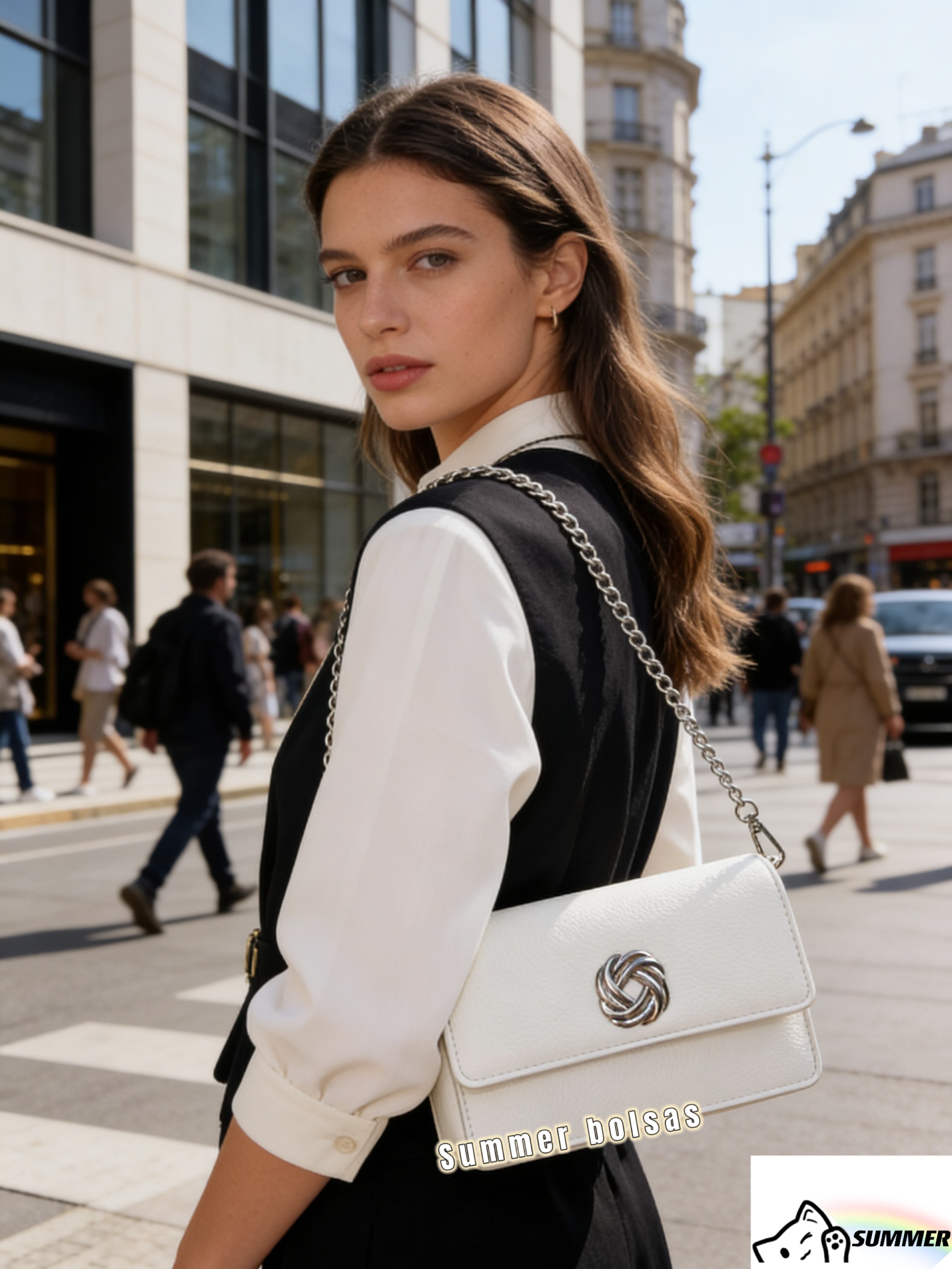 Bolsa Estruturada com duas alças AL-84001