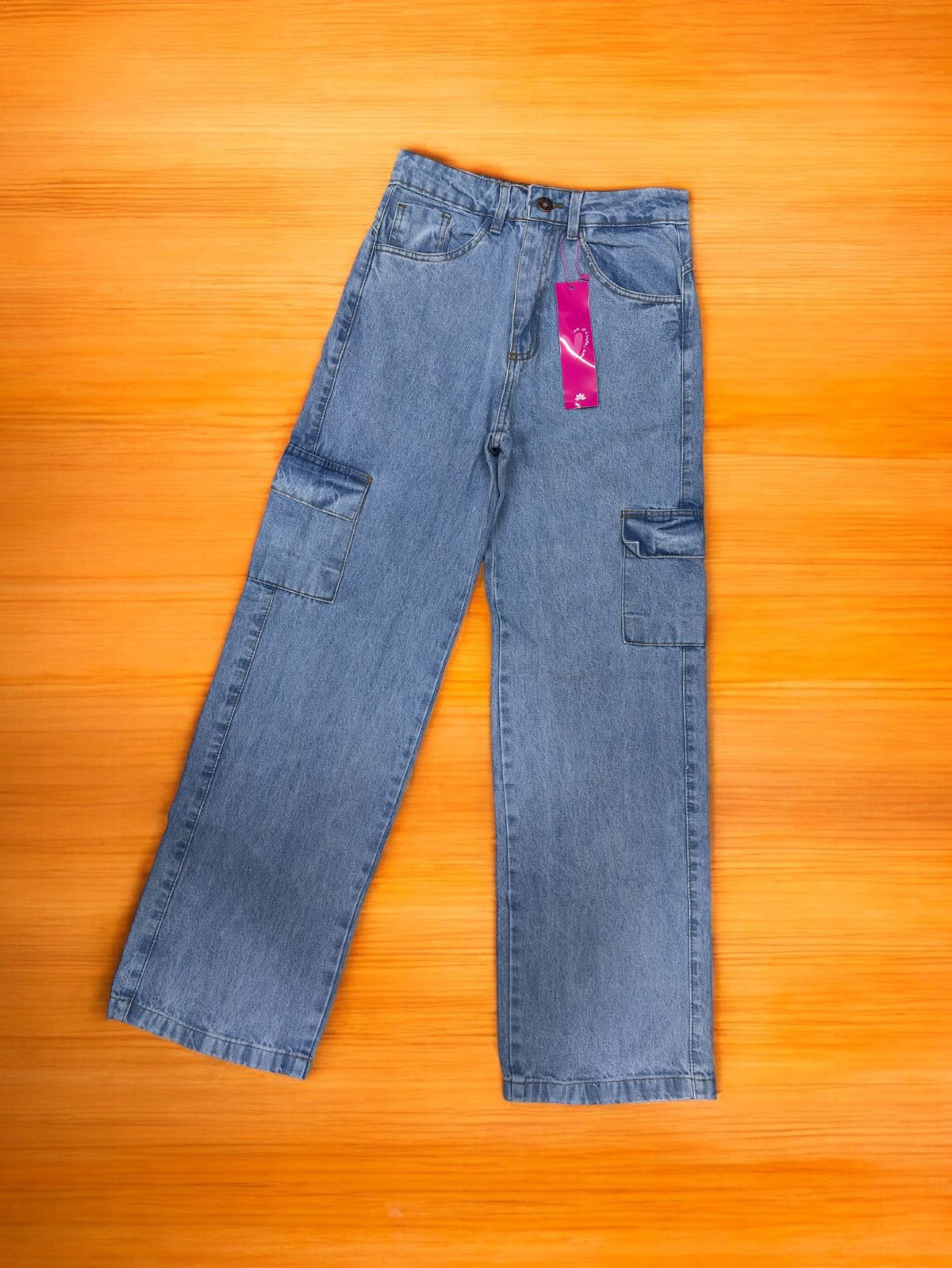 Calca cargo feminina Clara