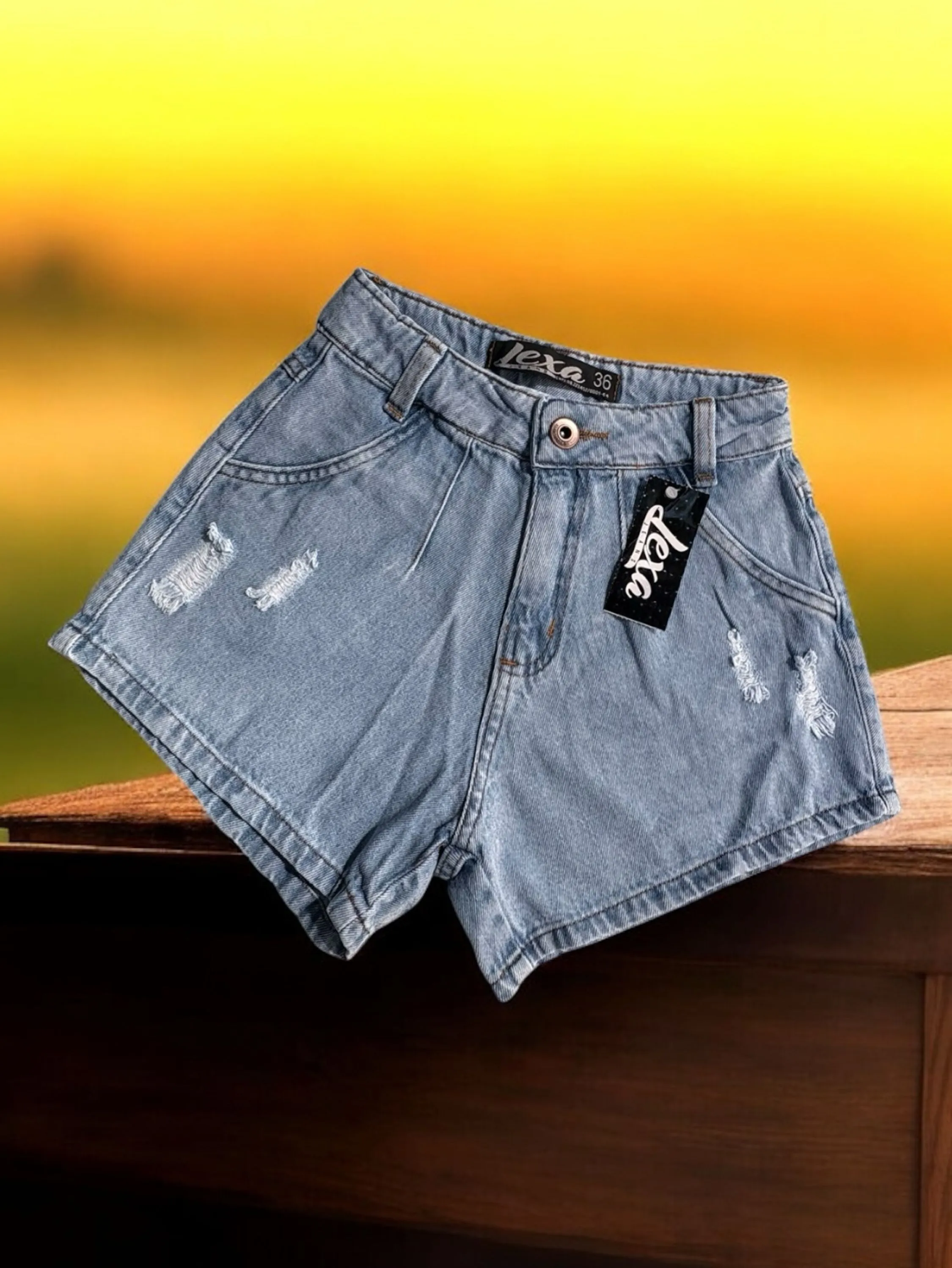 Short jeans feminino Clara
