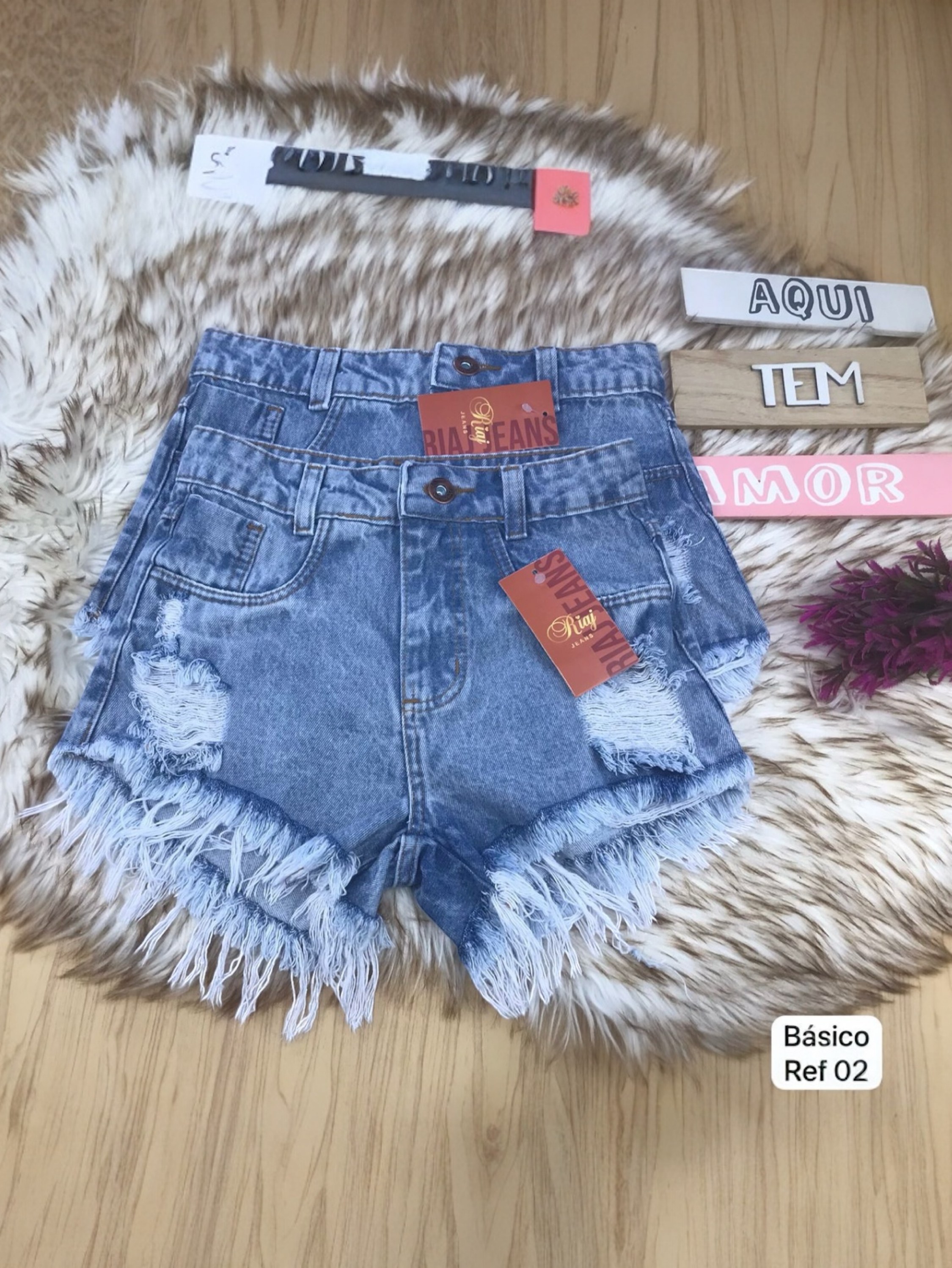 Short jeans feminino Clara